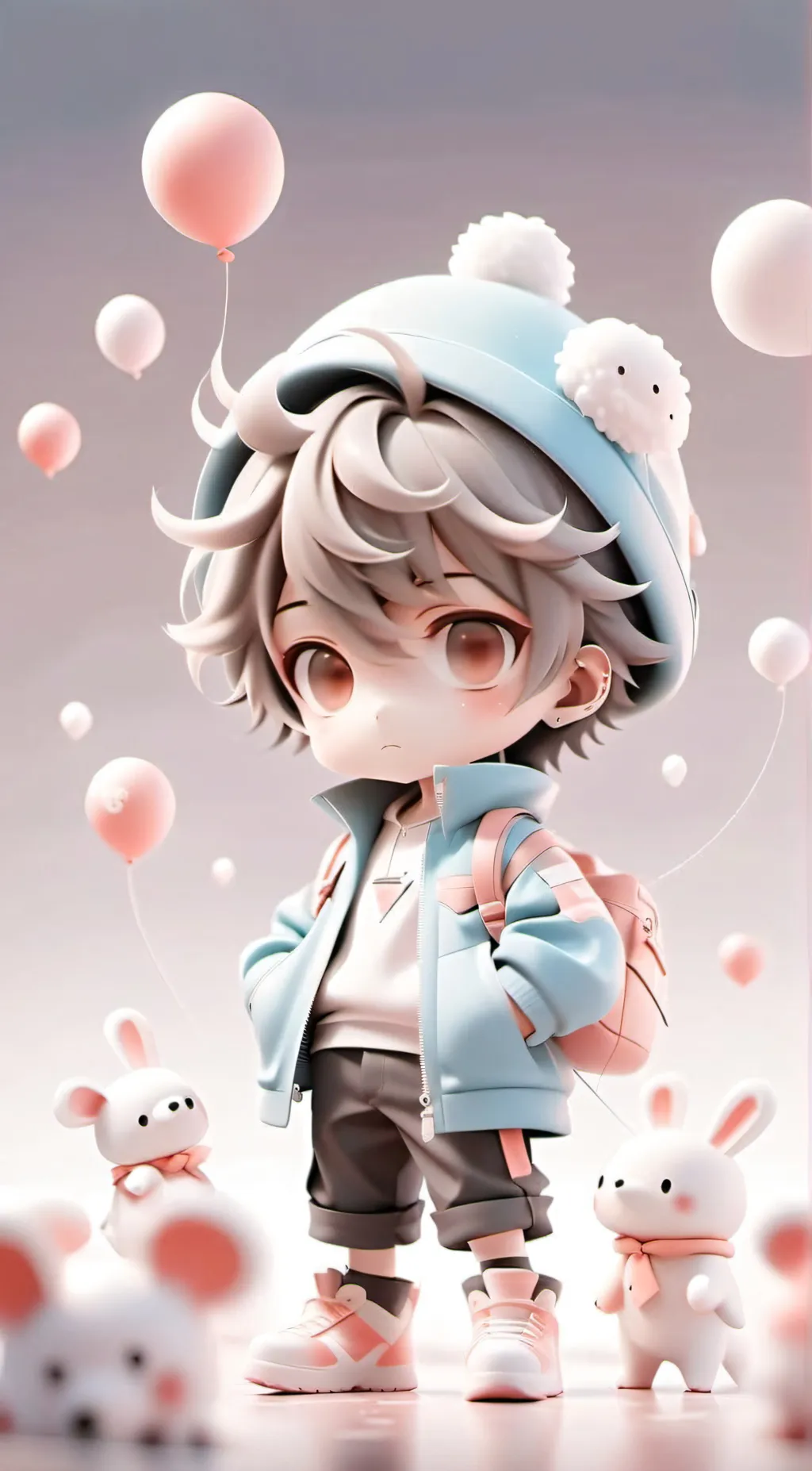 ai character: Zeihues  background