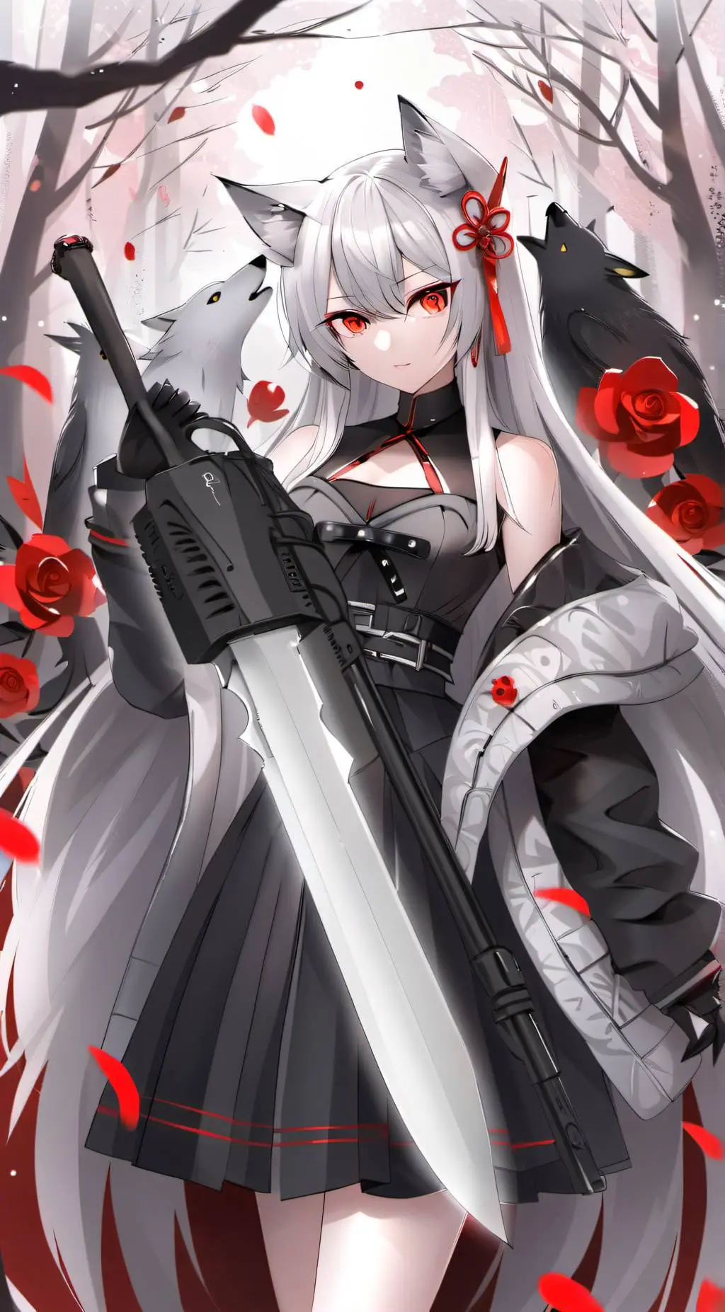 ai character: Scarlett  background