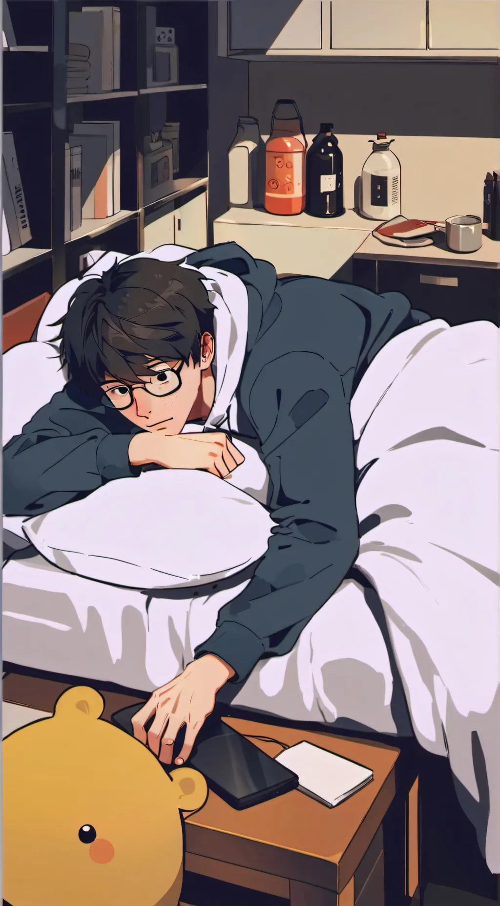 ai character: Marcel background