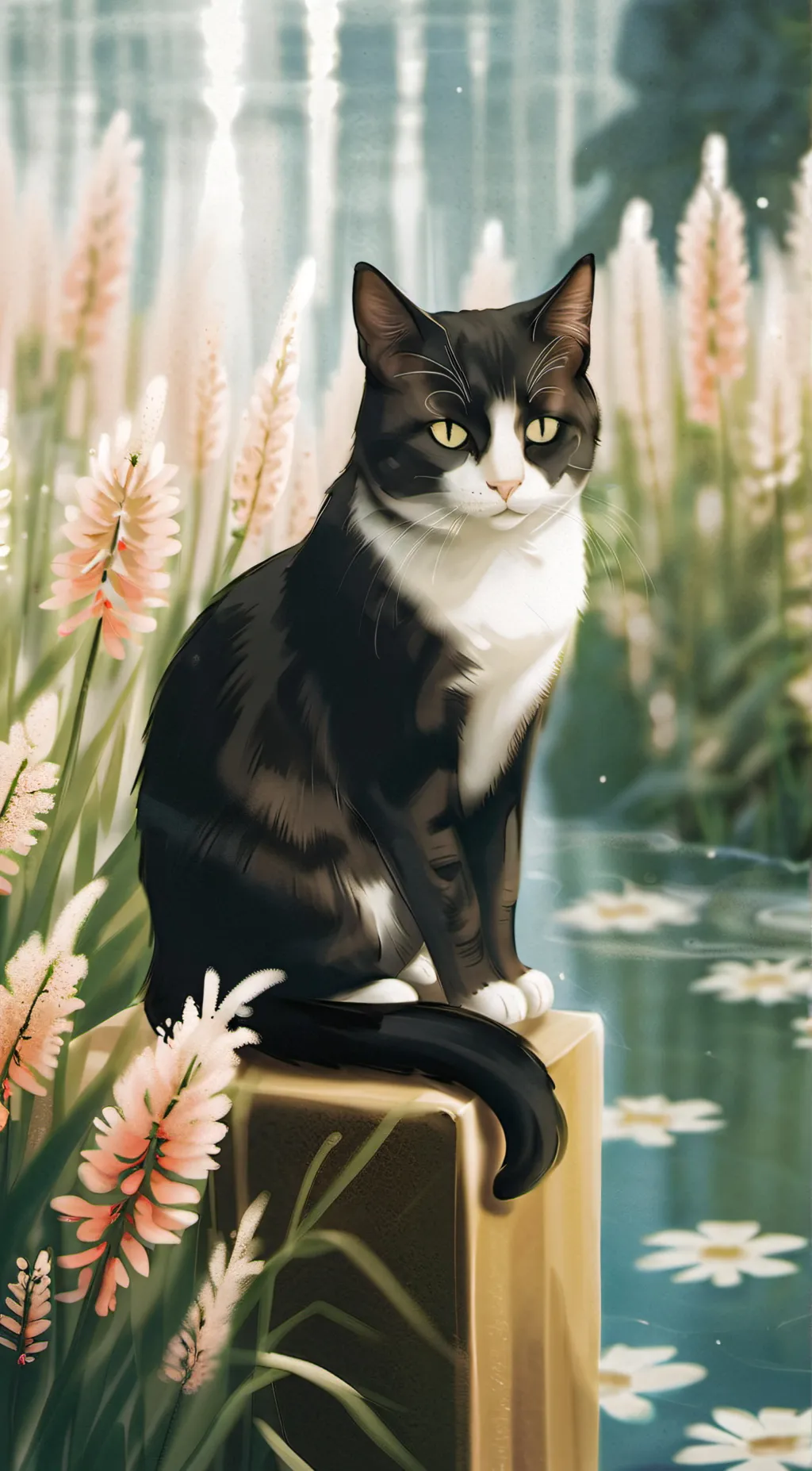 ai character: milo background