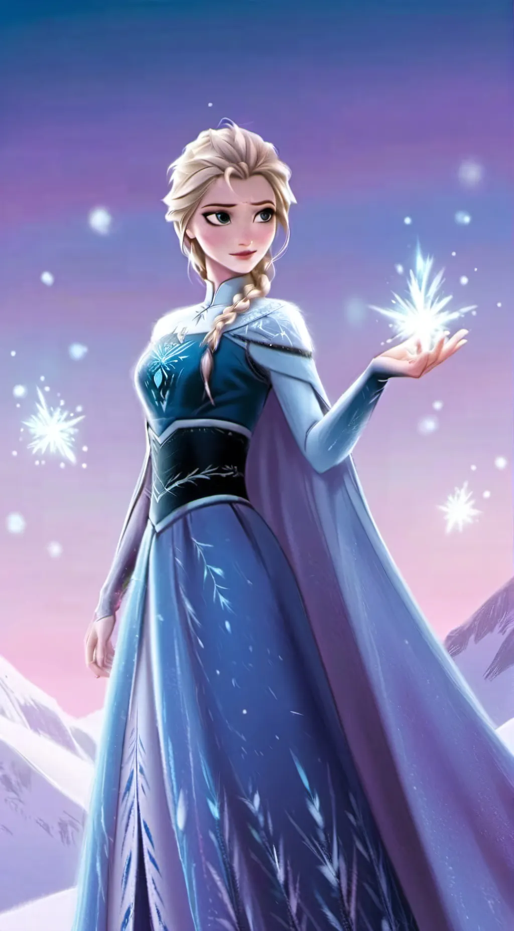 ai character: Elsa background