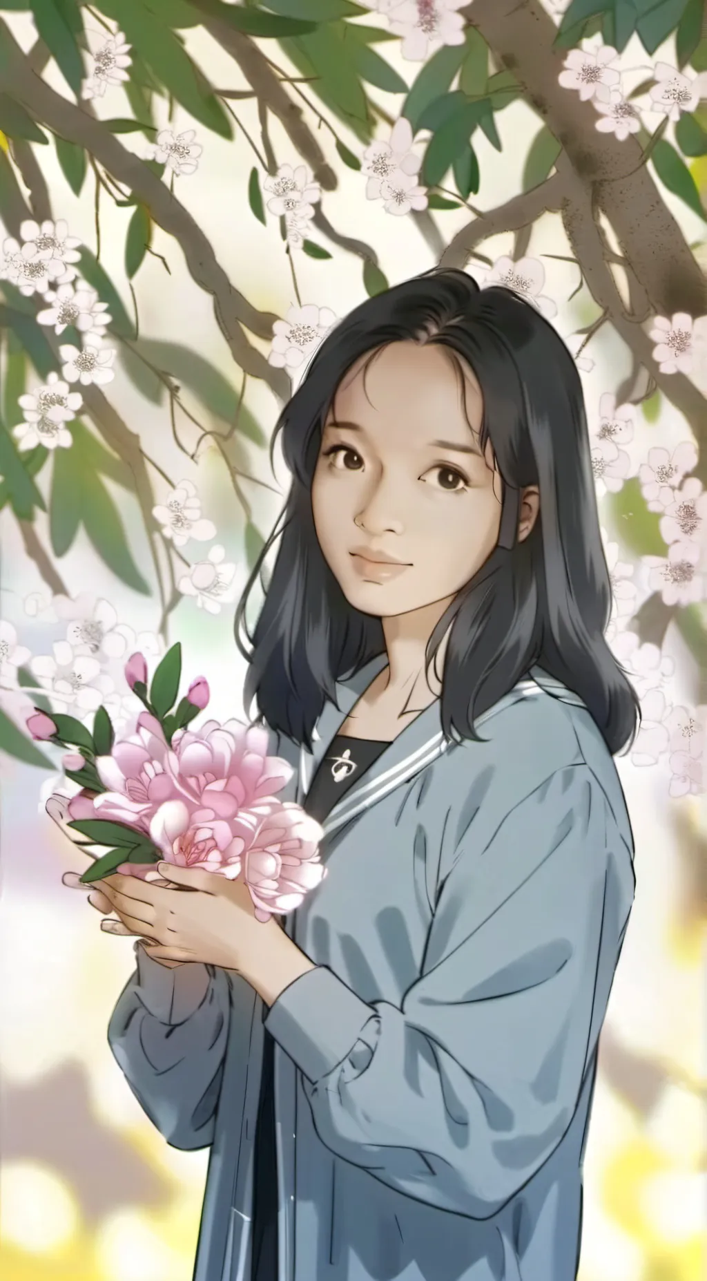 ai character: Laine background