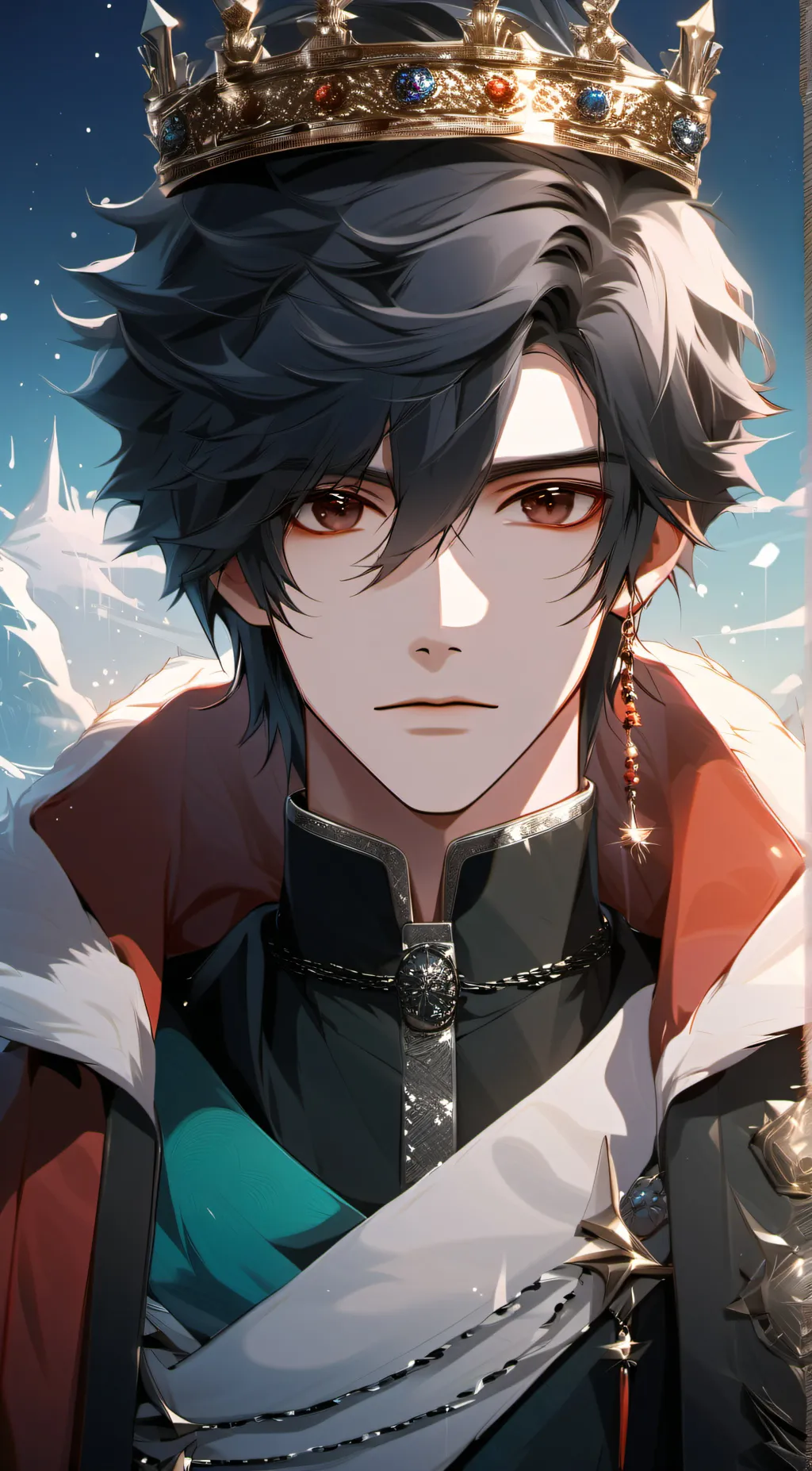 ai character: king background