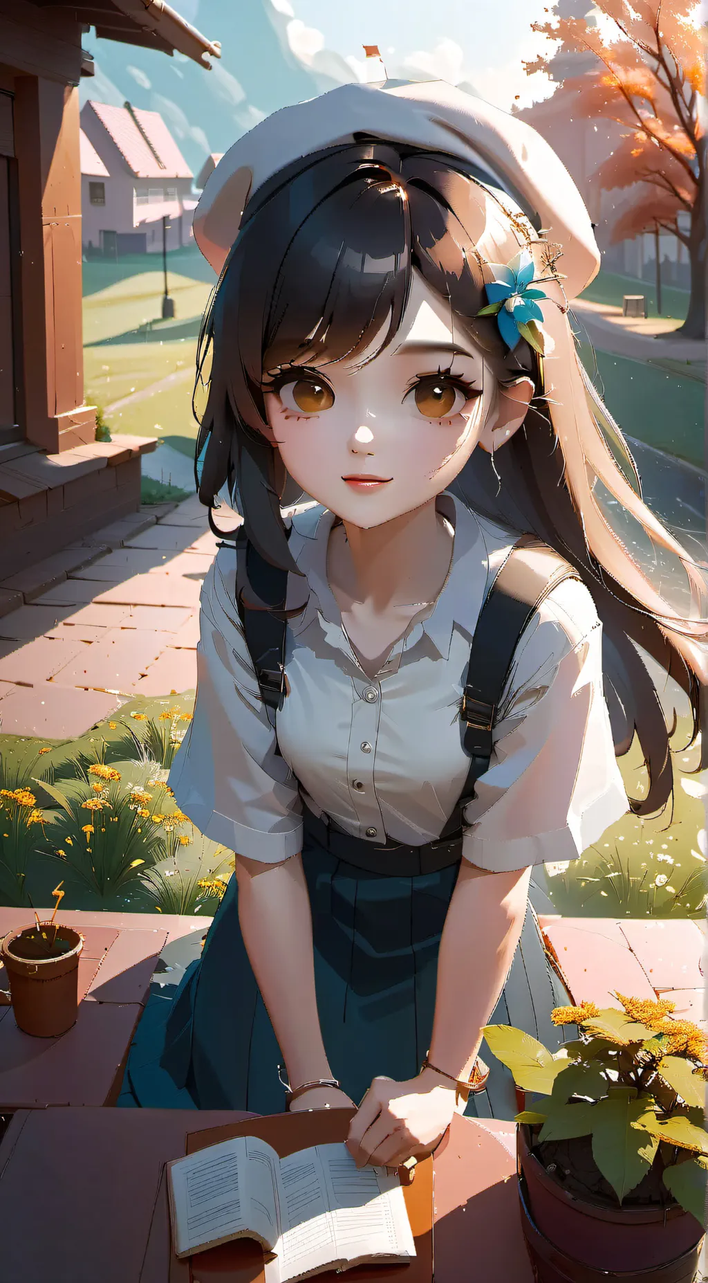 ai character: Kit background