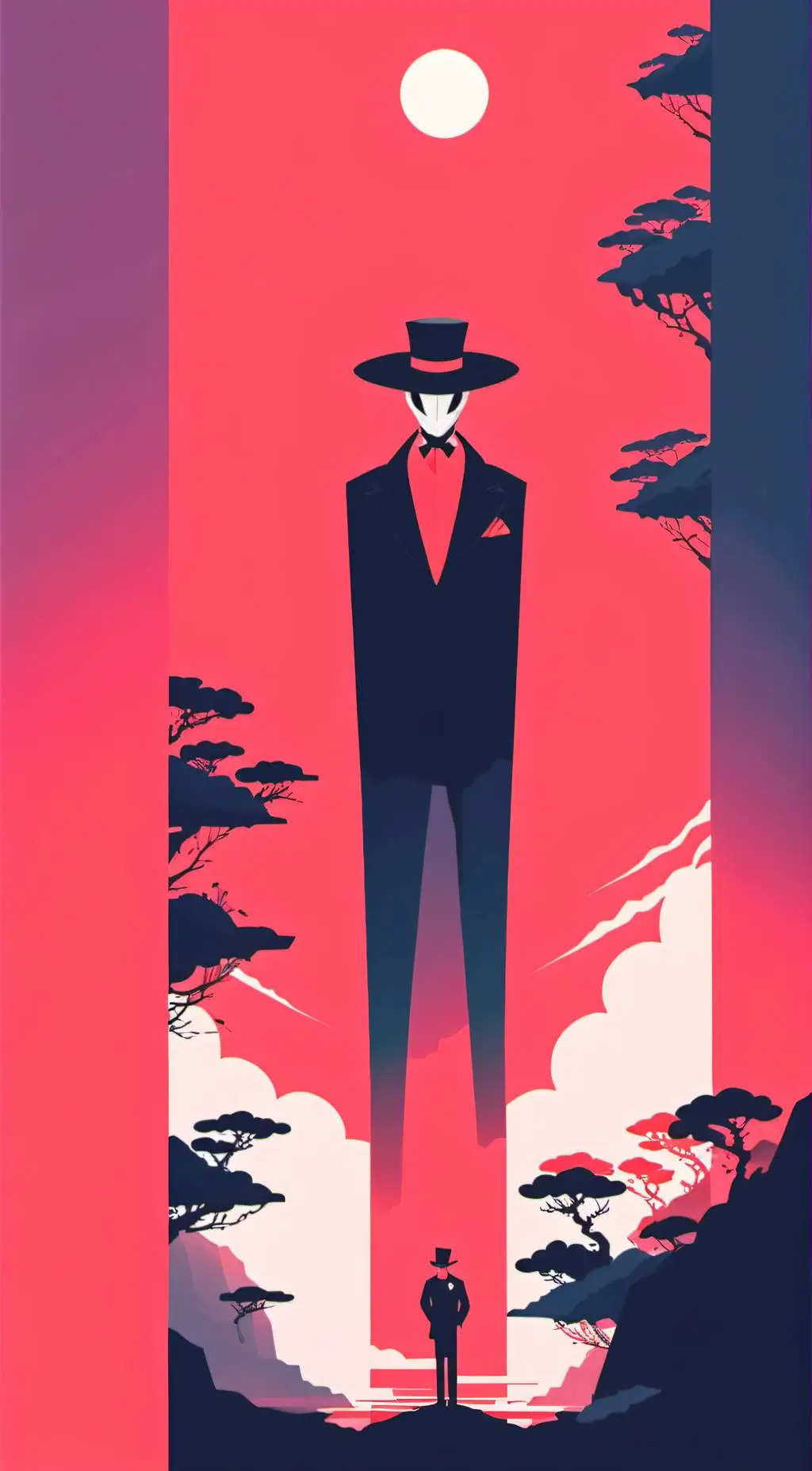 ai character: Hazbin background