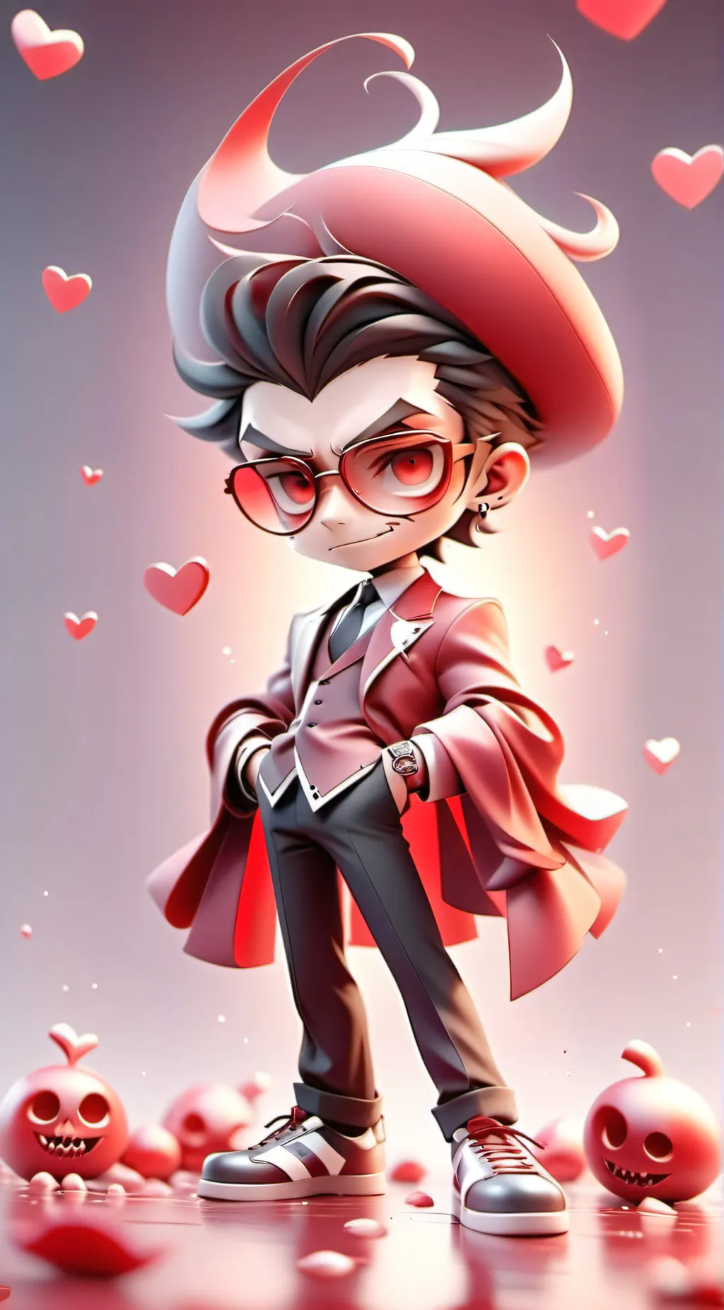 ai character: Valentino background