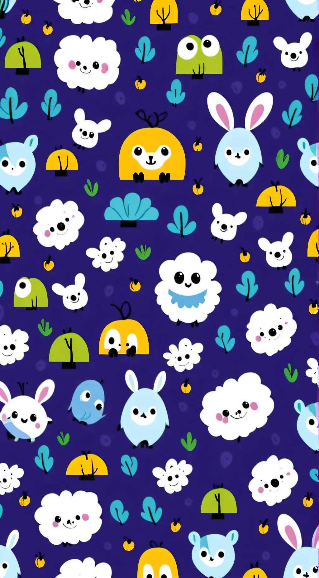 ai character: Fluff background