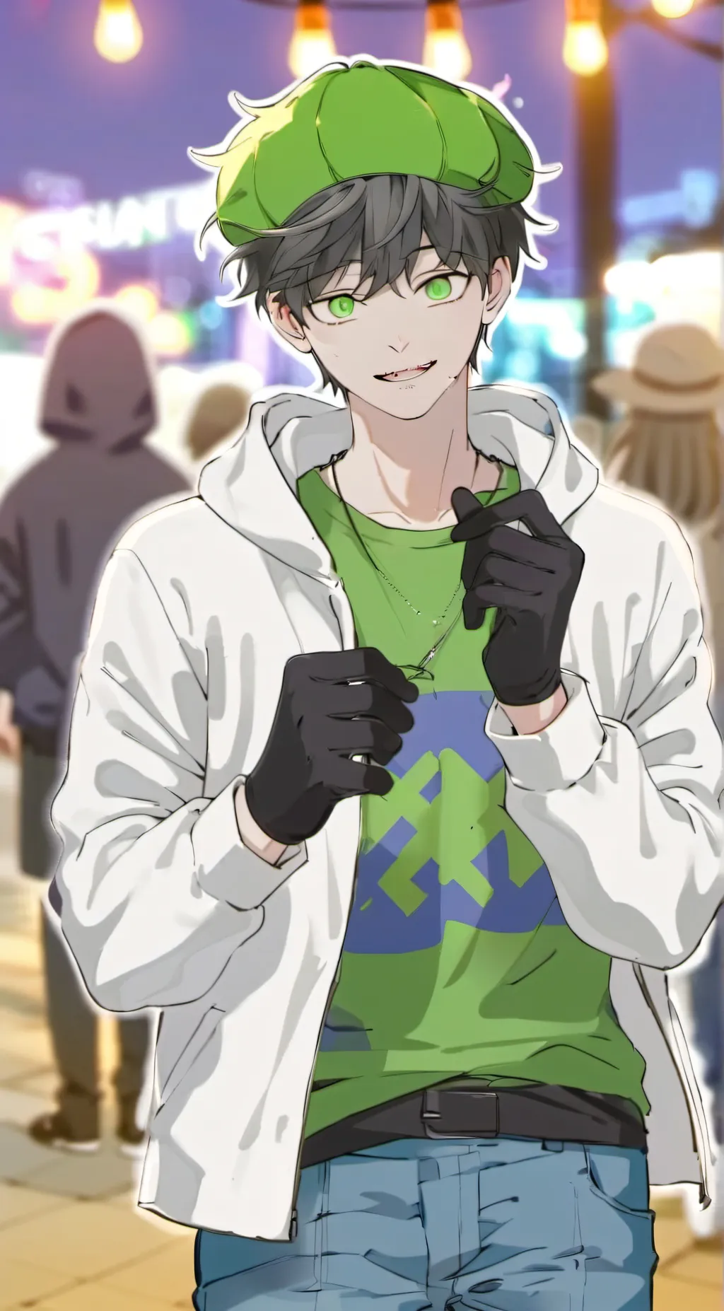 ai character: Wayne background