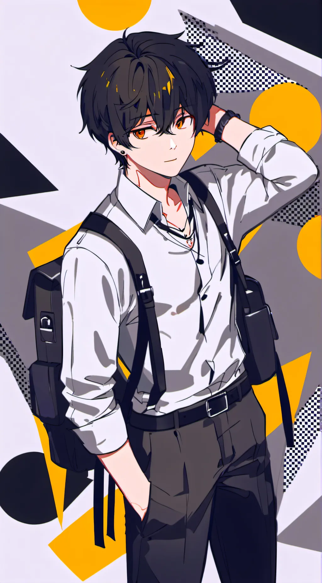 ai character: Jake  background