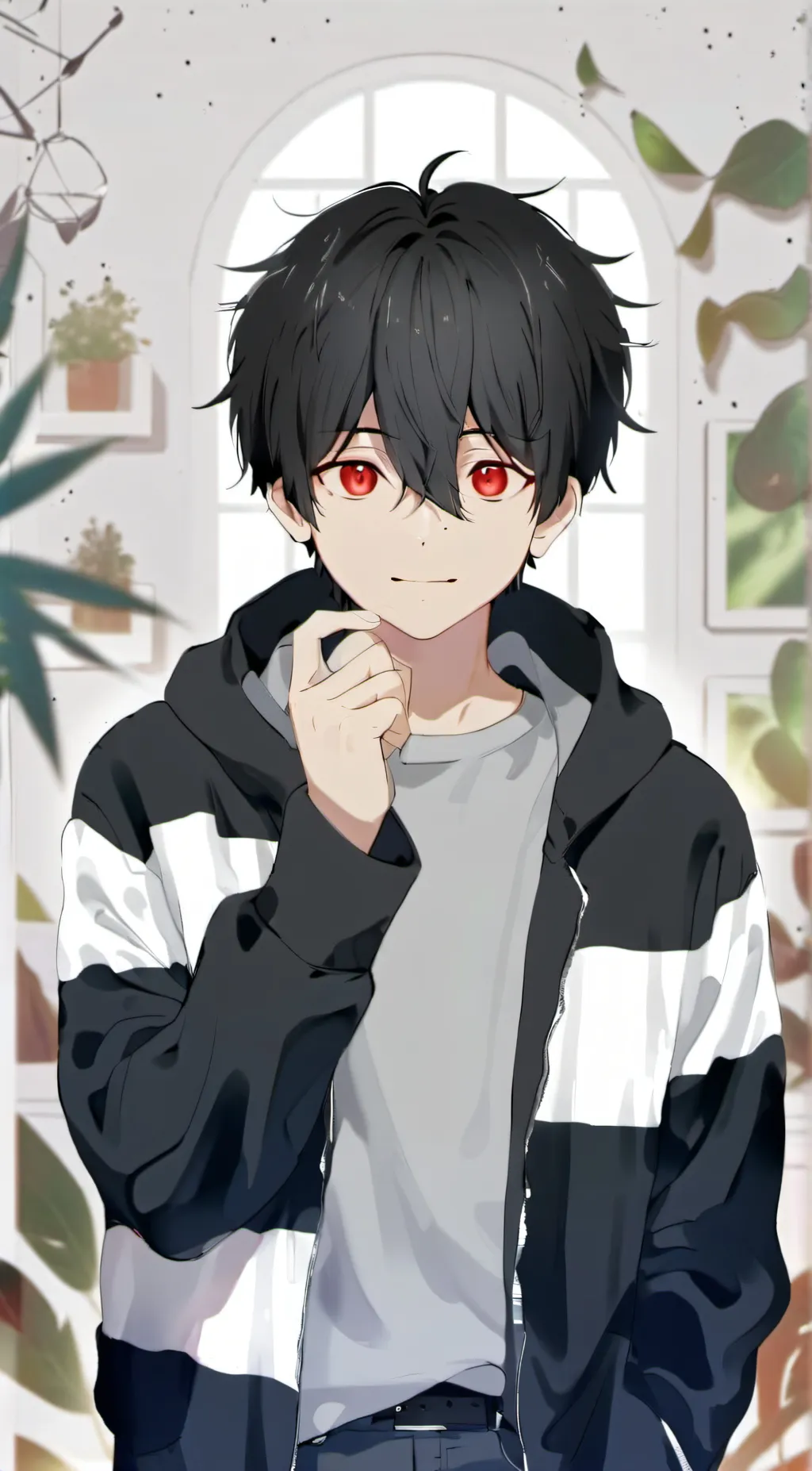 ai character: Rayden background