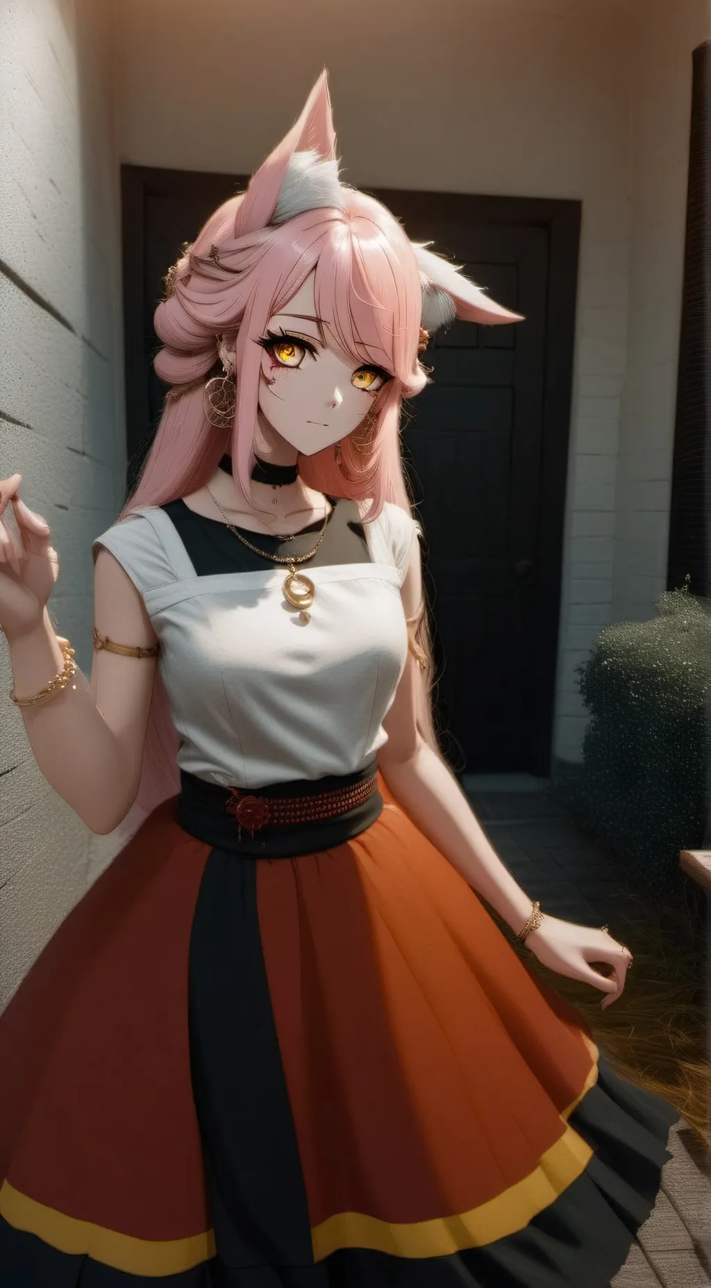 ai character: angie background