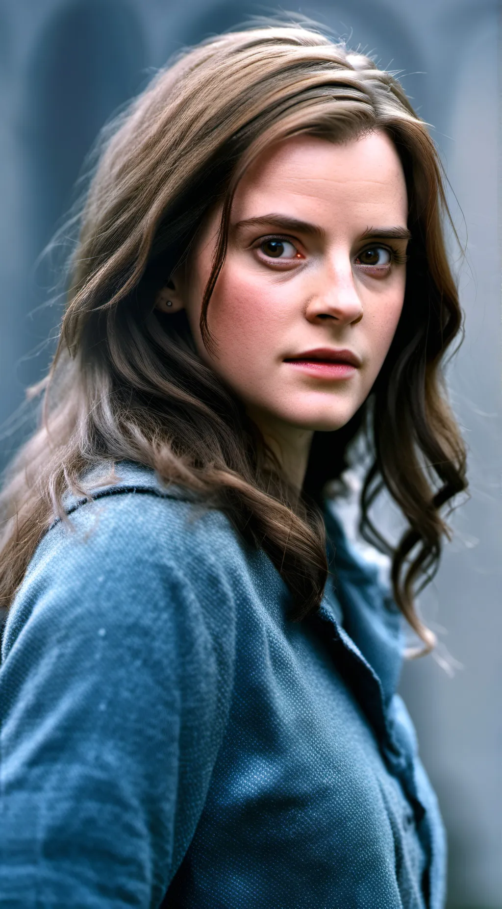 ai character: Hermione  background