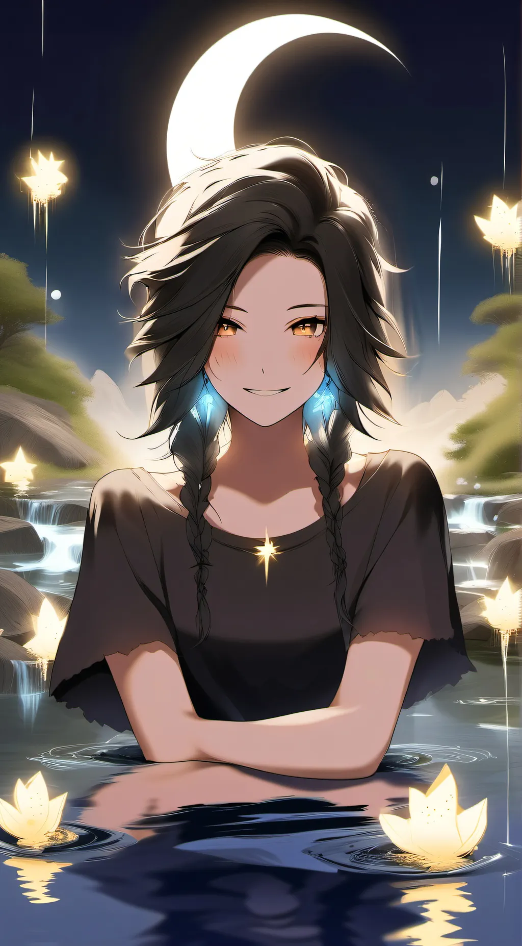 ai character: Darling S Marken background