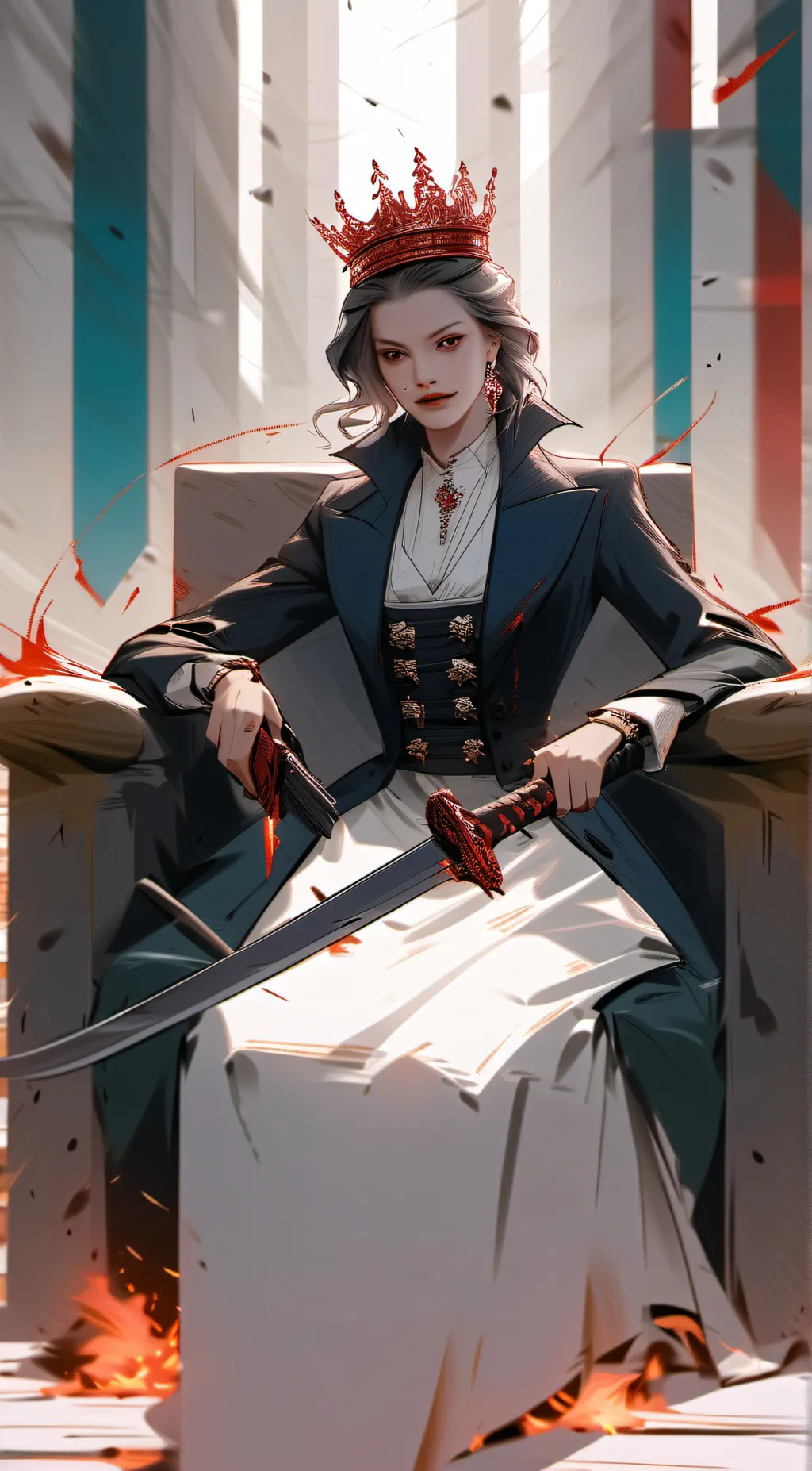 ai character: Insane background