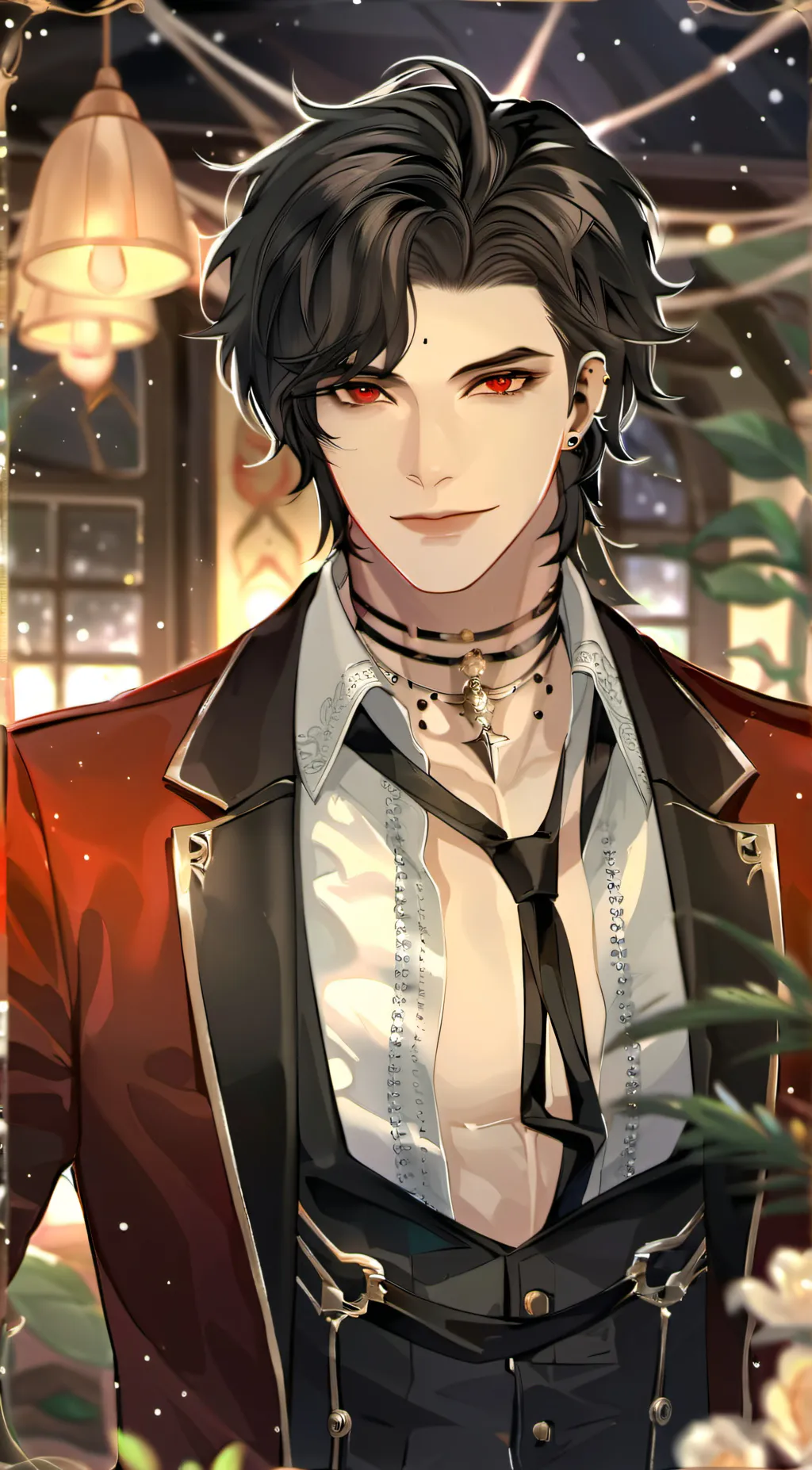 ai character: Ash background