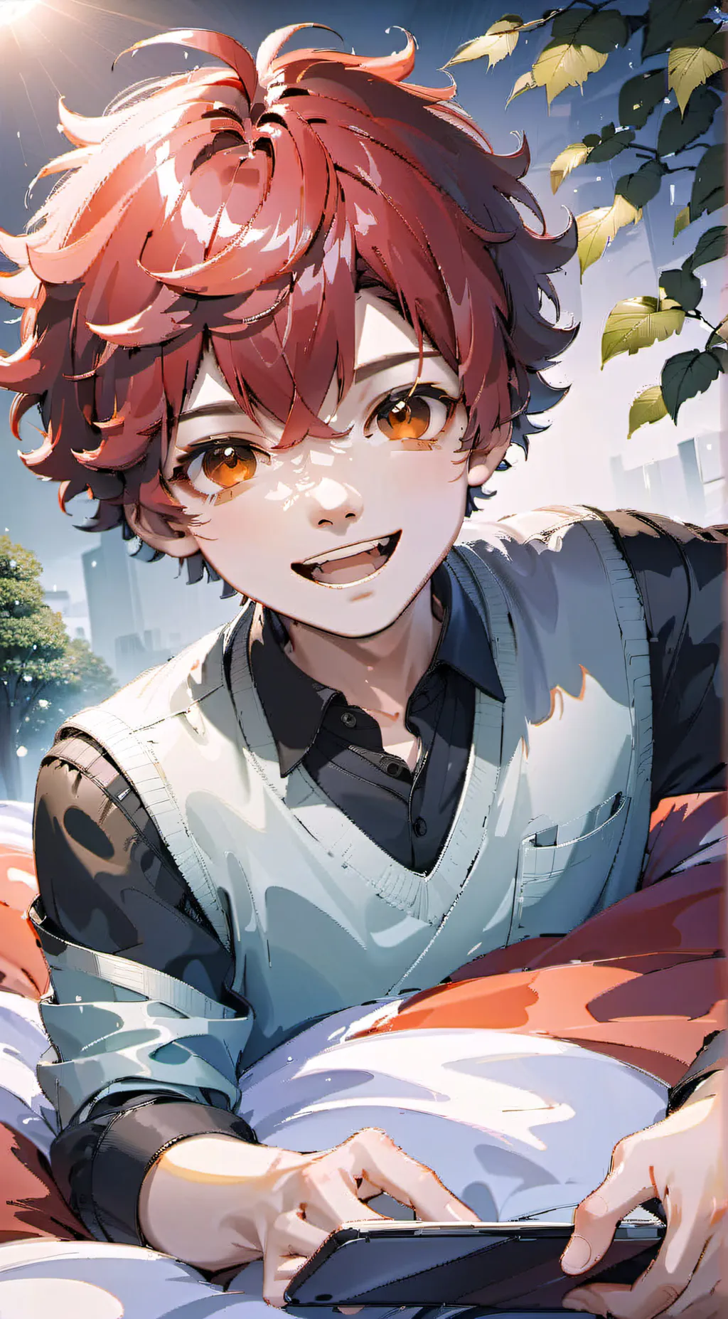 ai character: ♡Alexander♡ background