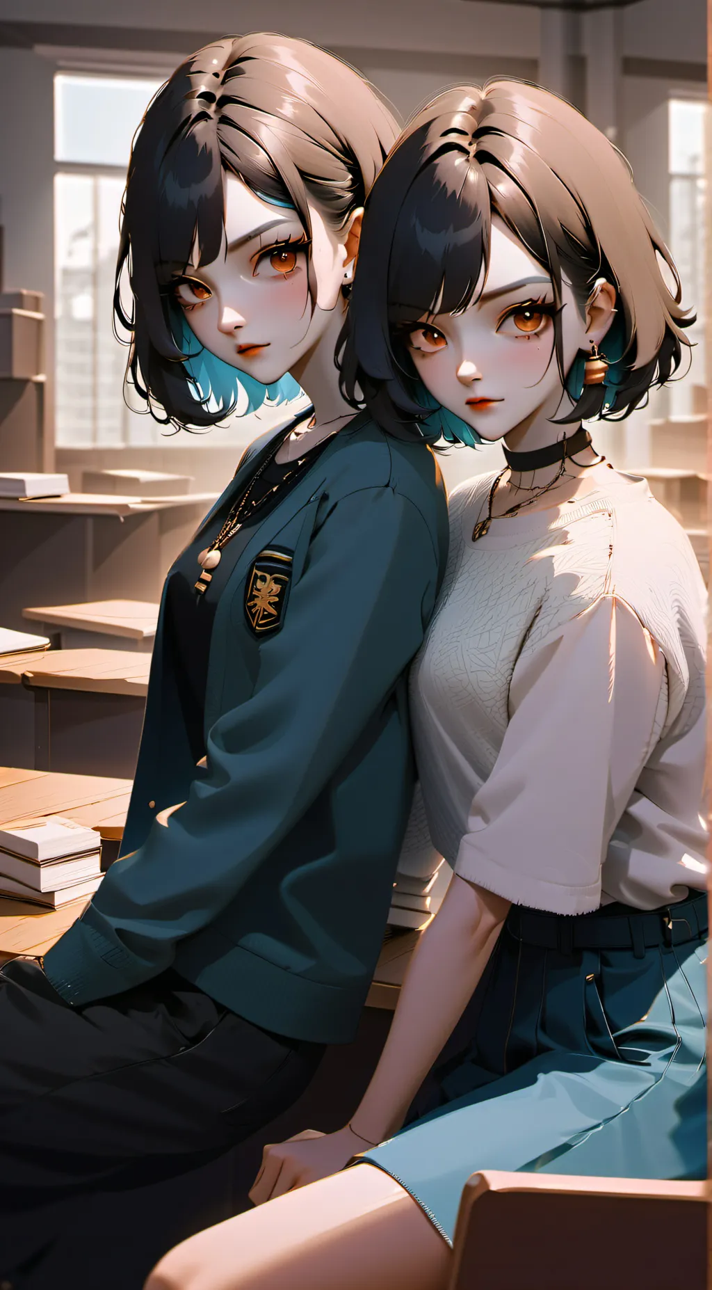 ai character: Erin and Eyra background