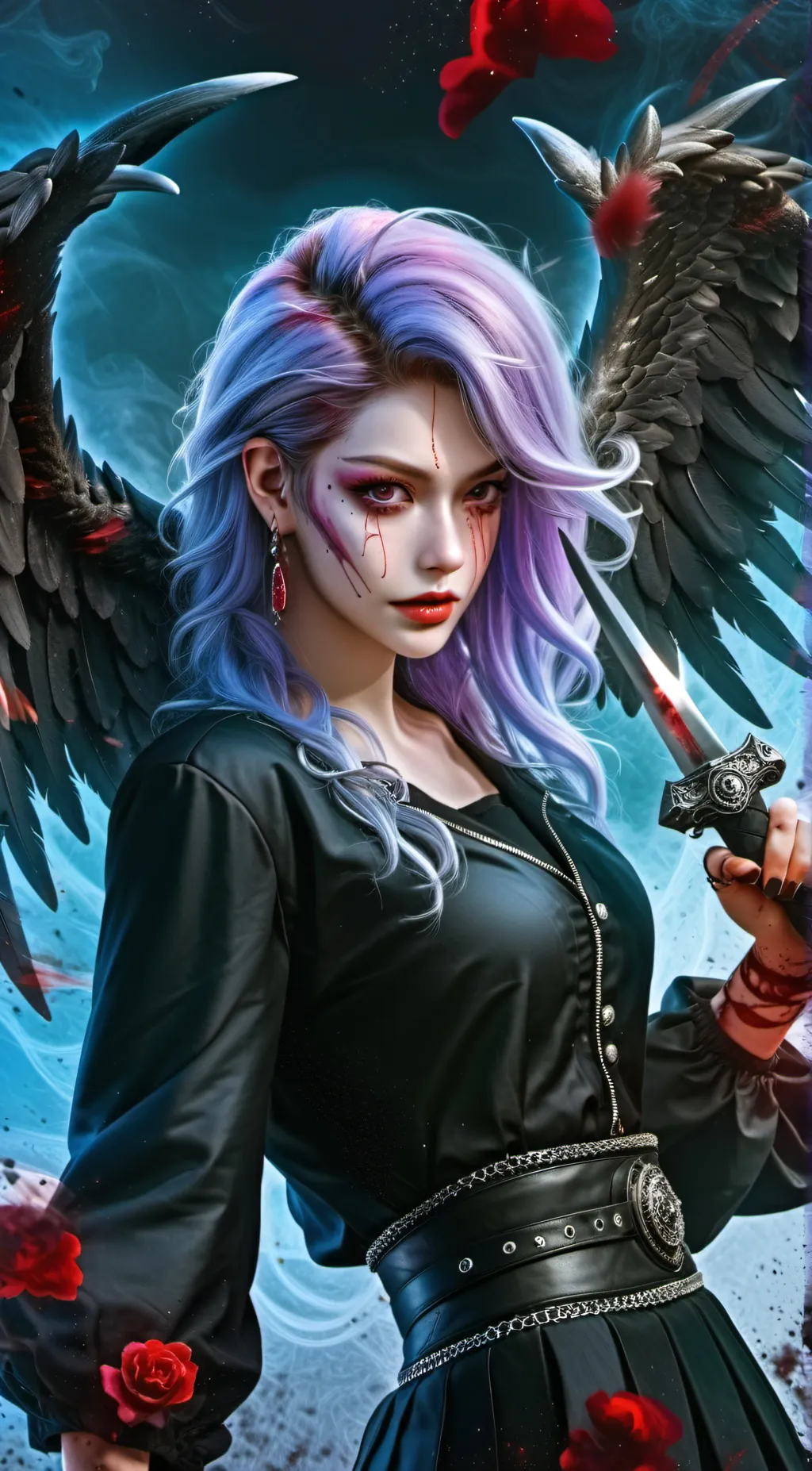 ai character: Angela background