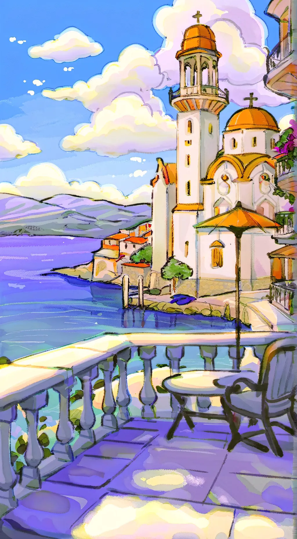 ai character: House and tadc background