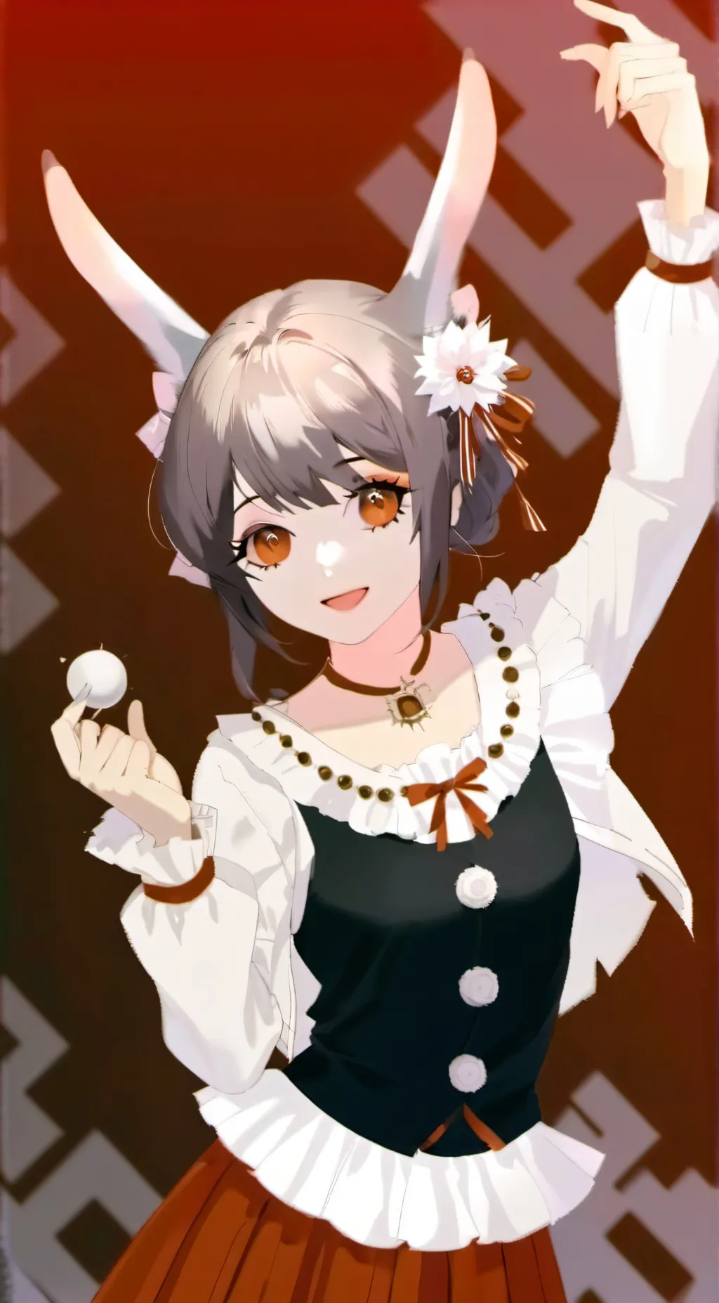 ai character: AURORA background