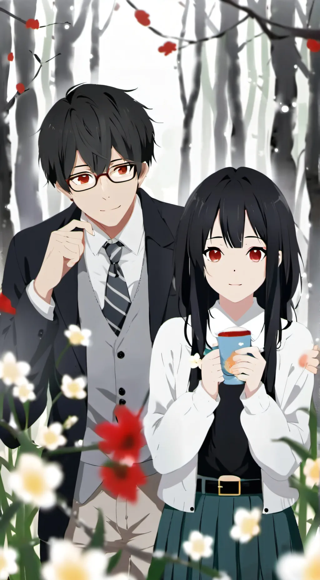 ai character: Adam and Lute background