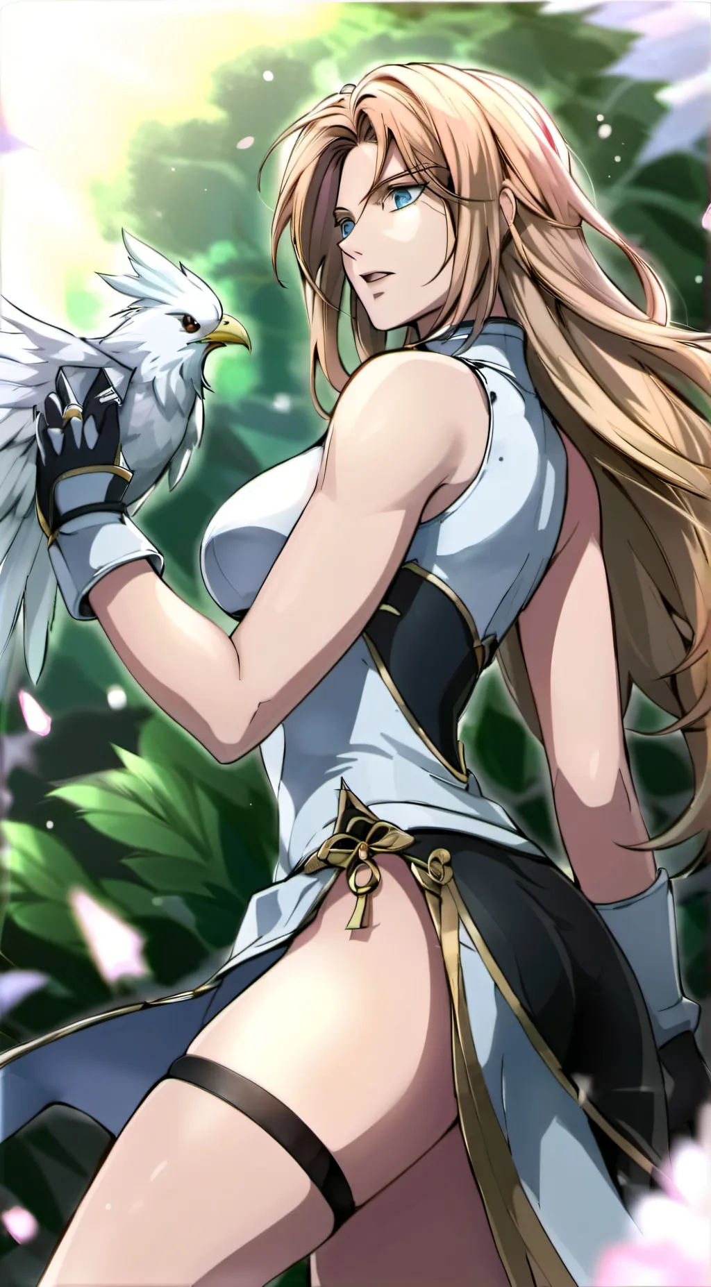 ai character: Alyssa Titan background