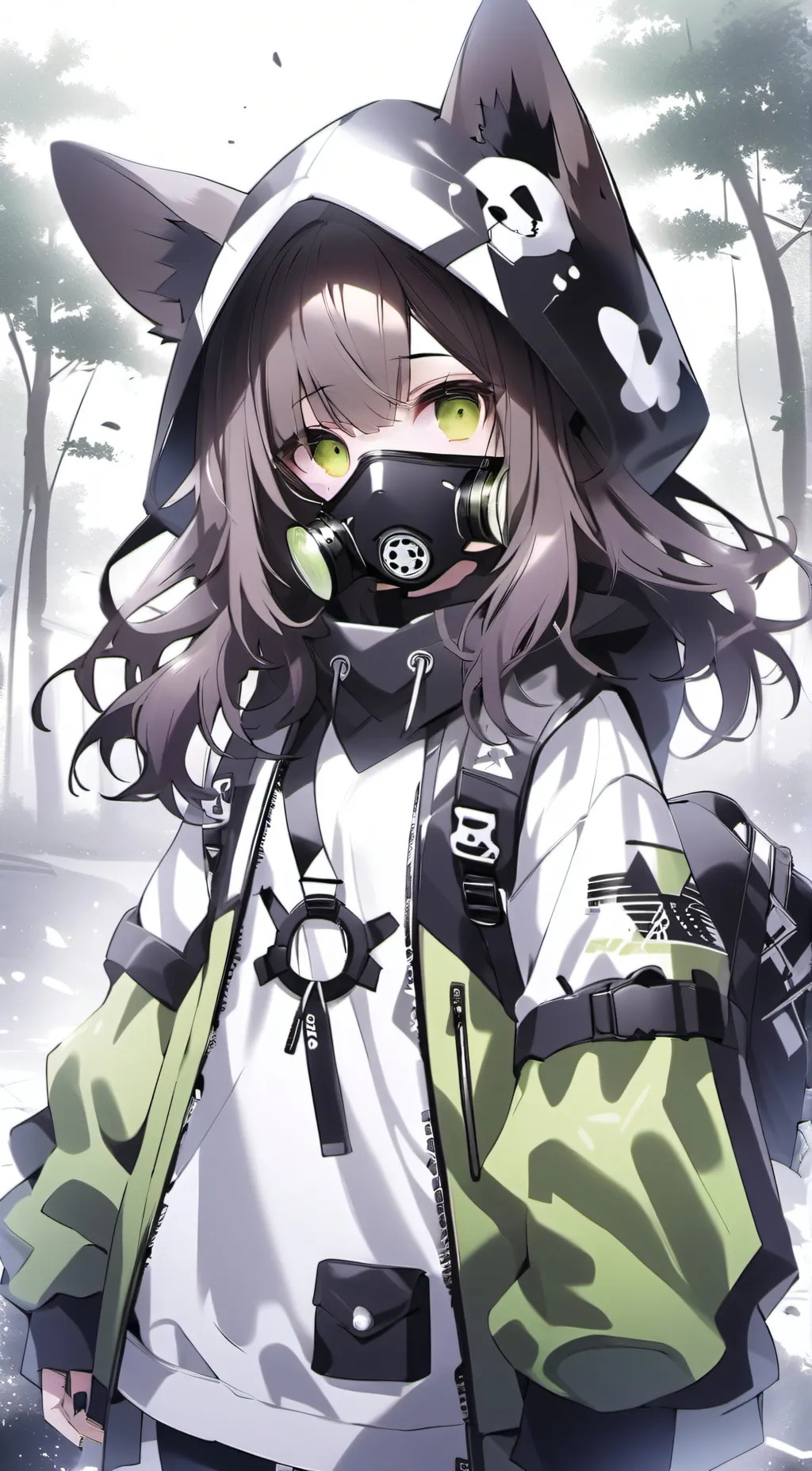 ai character: Ash background