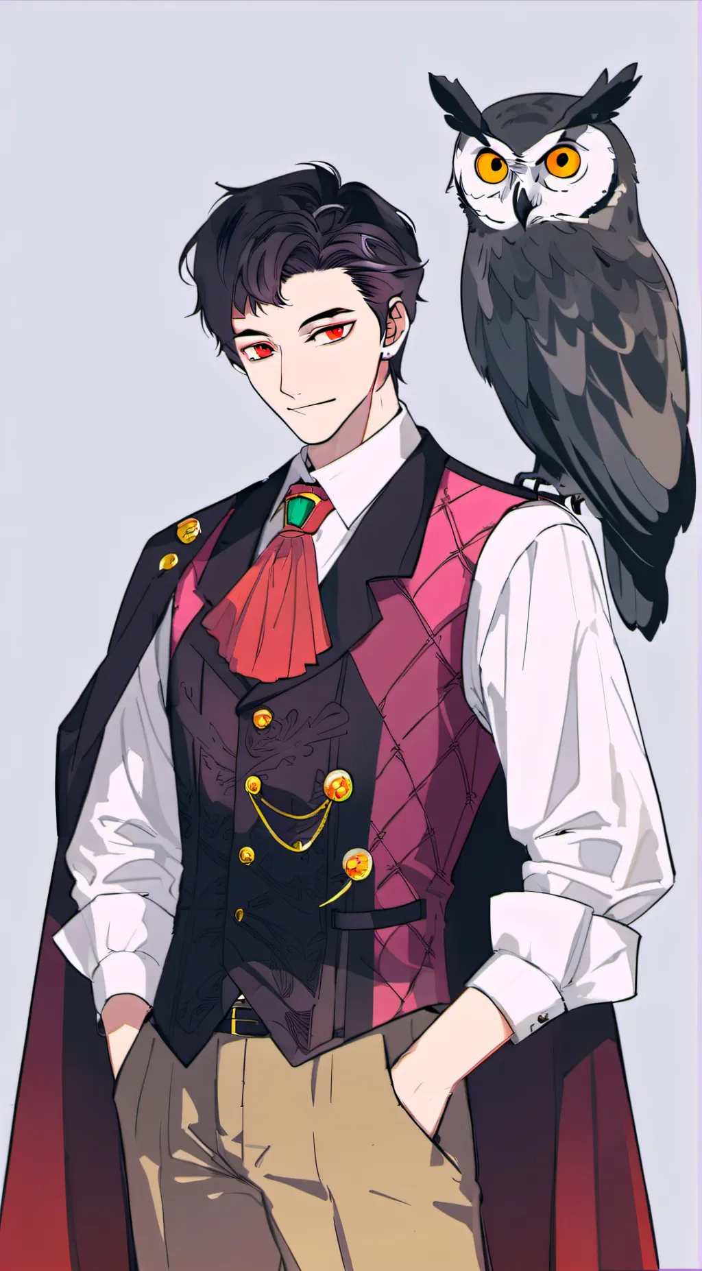 ai character: stolas background