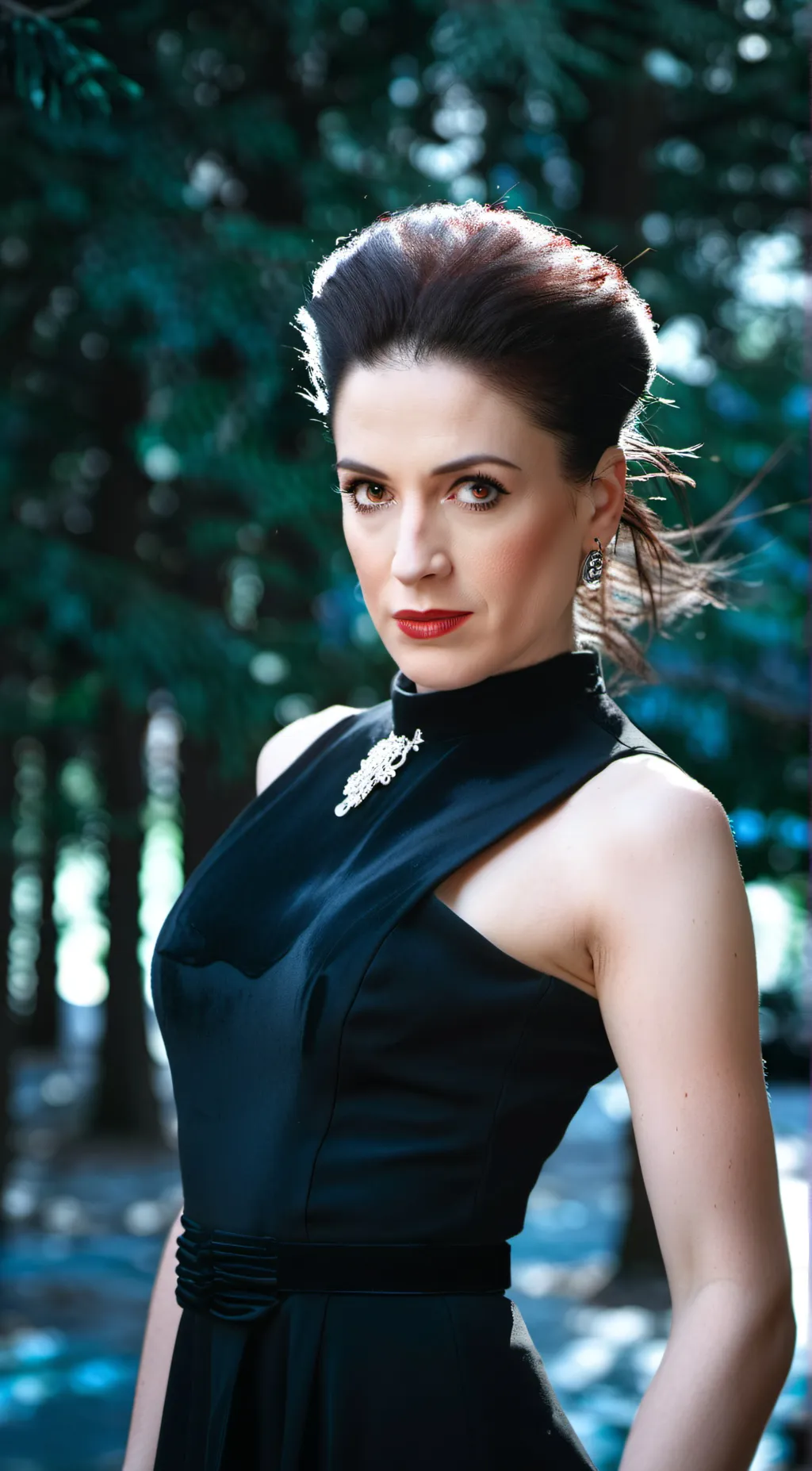 ai character: Miss hardbroom  background