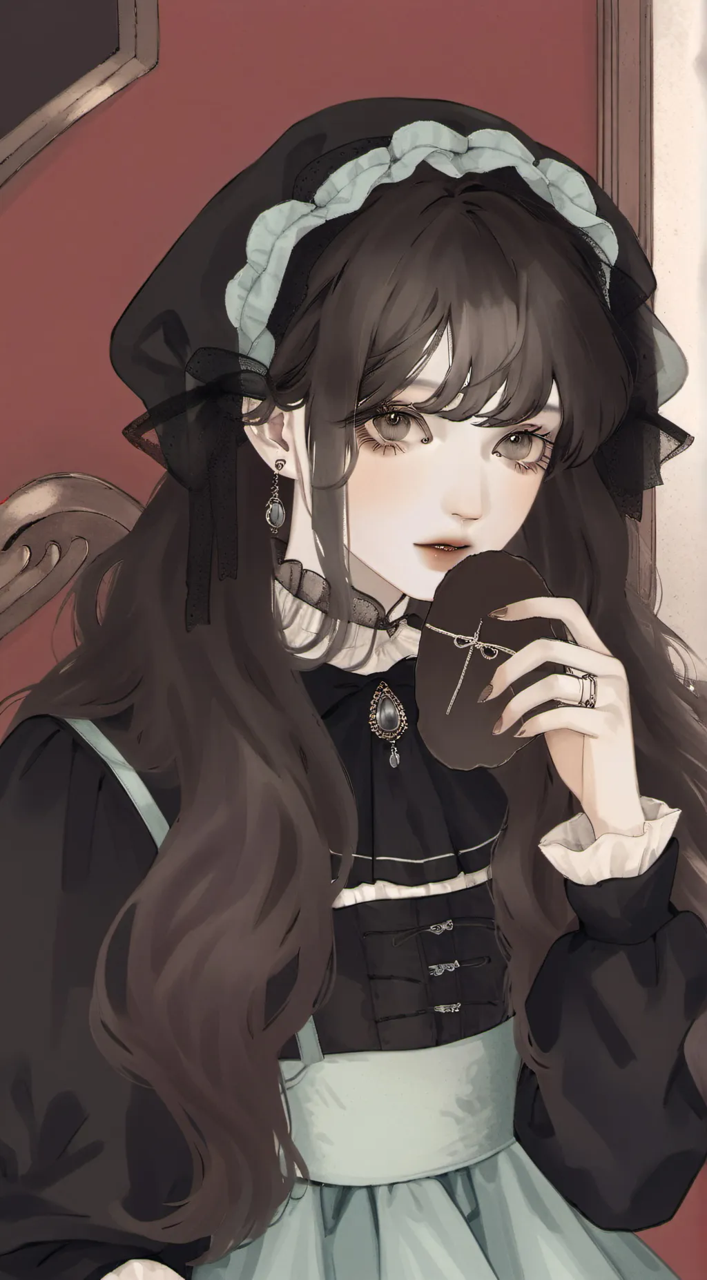 ai character: ☆Hannah羅は background