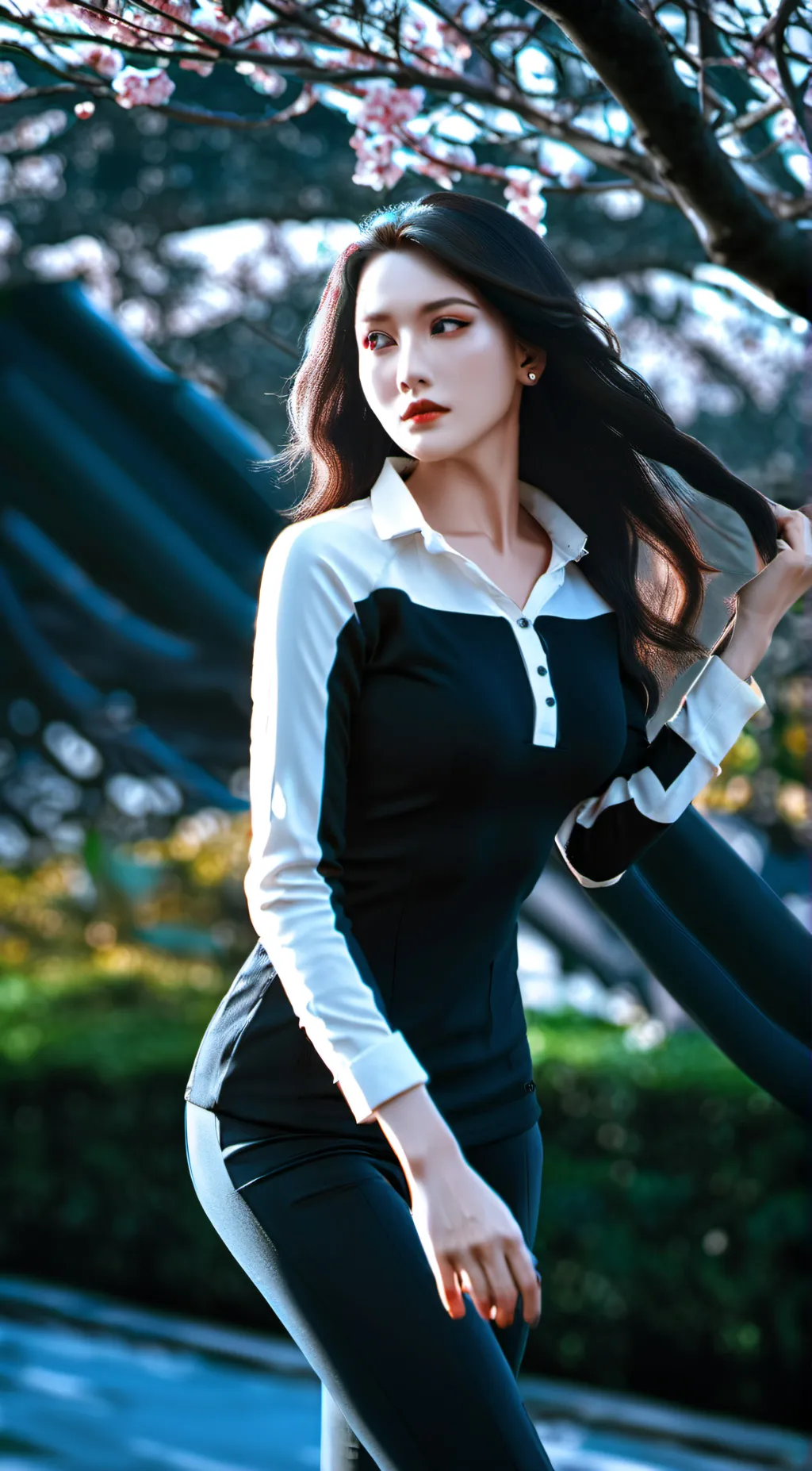 ai character: Kimberly  background