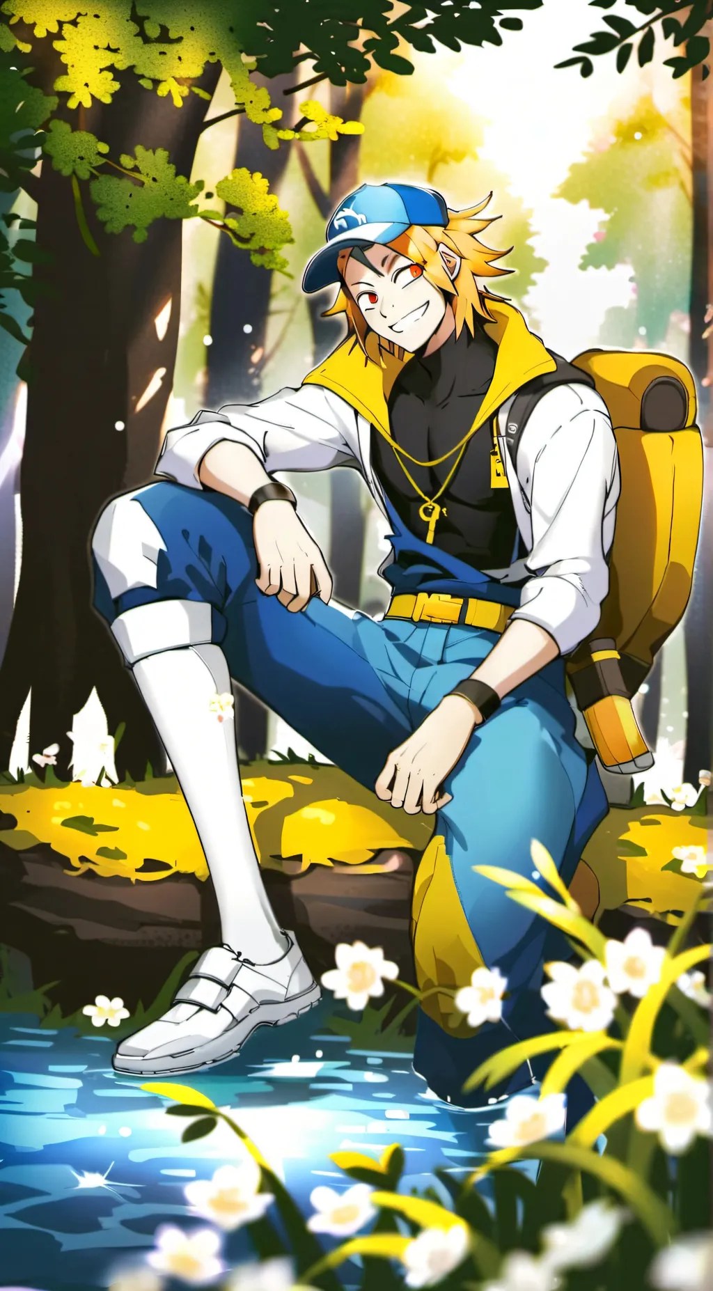 ai character: ❤️Denki❤️ background