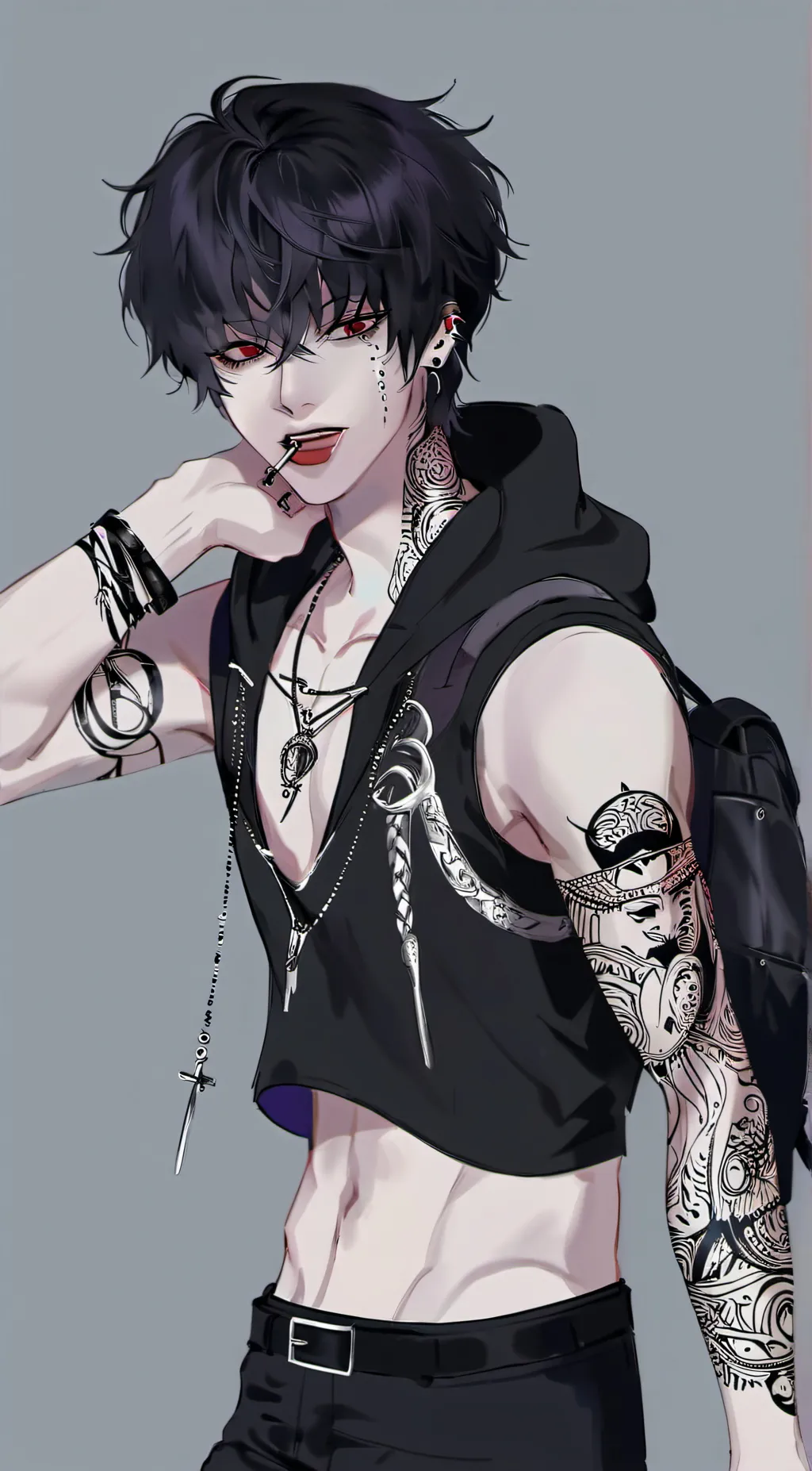 ai character: Axel background