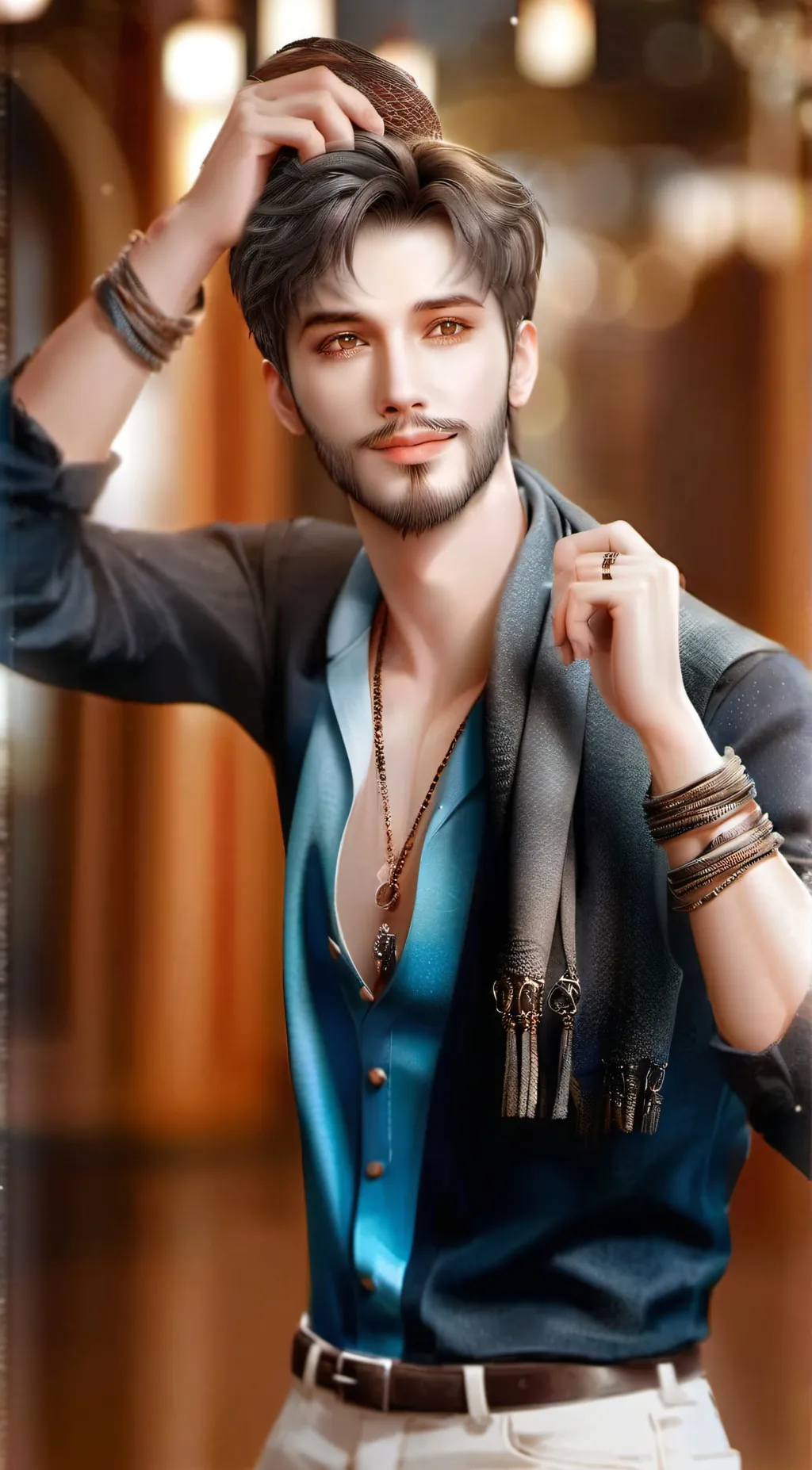 ai character: Jake  background