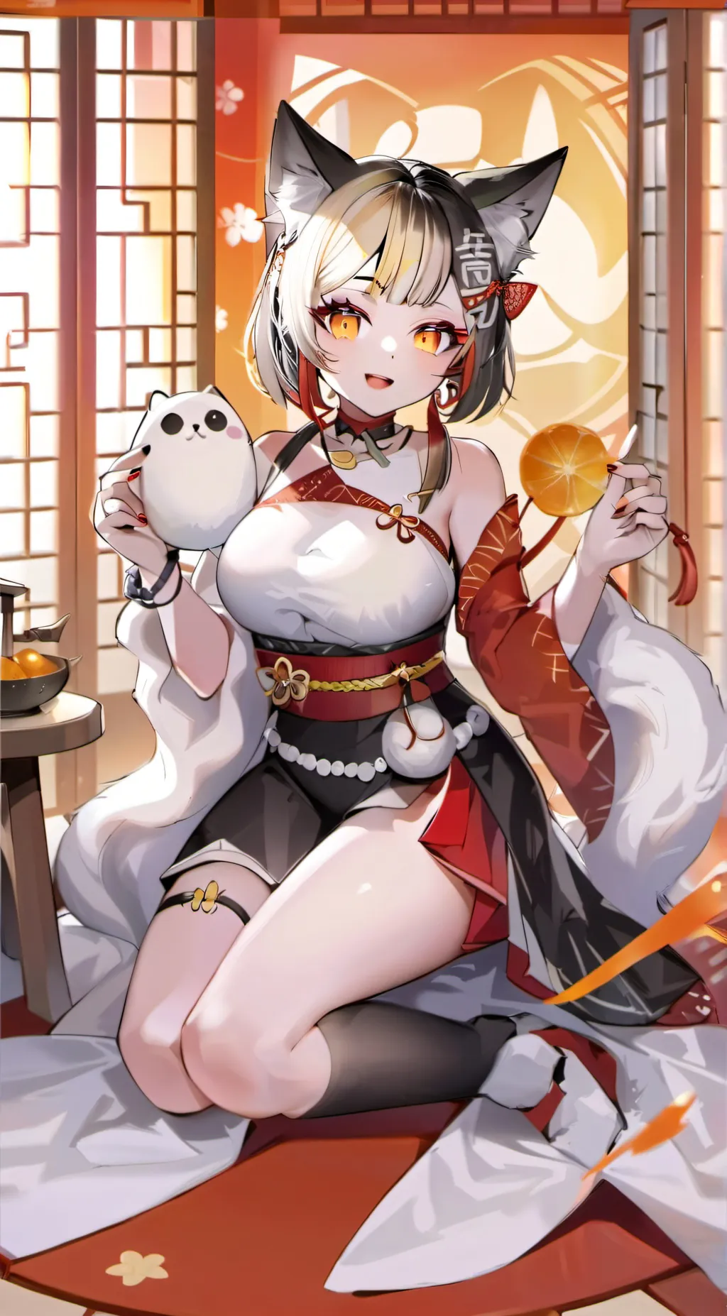 ai character: Kosuzu background