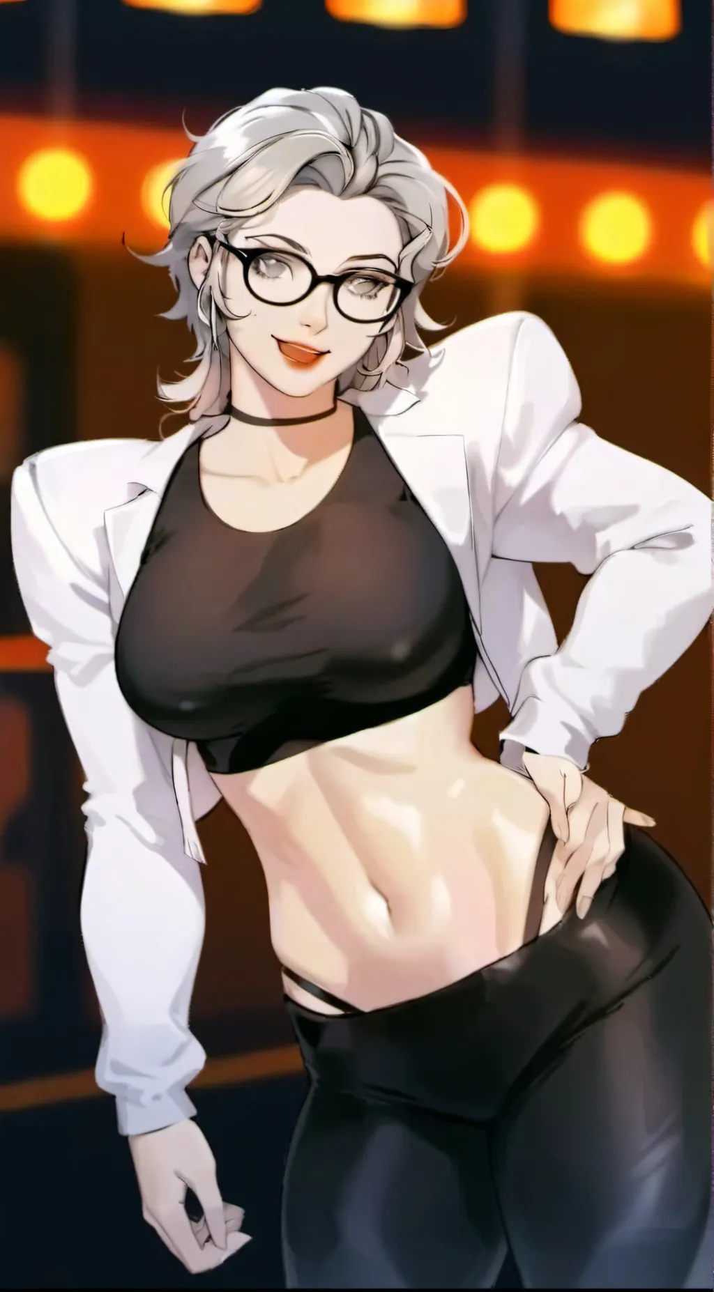 ai character: Sandra background