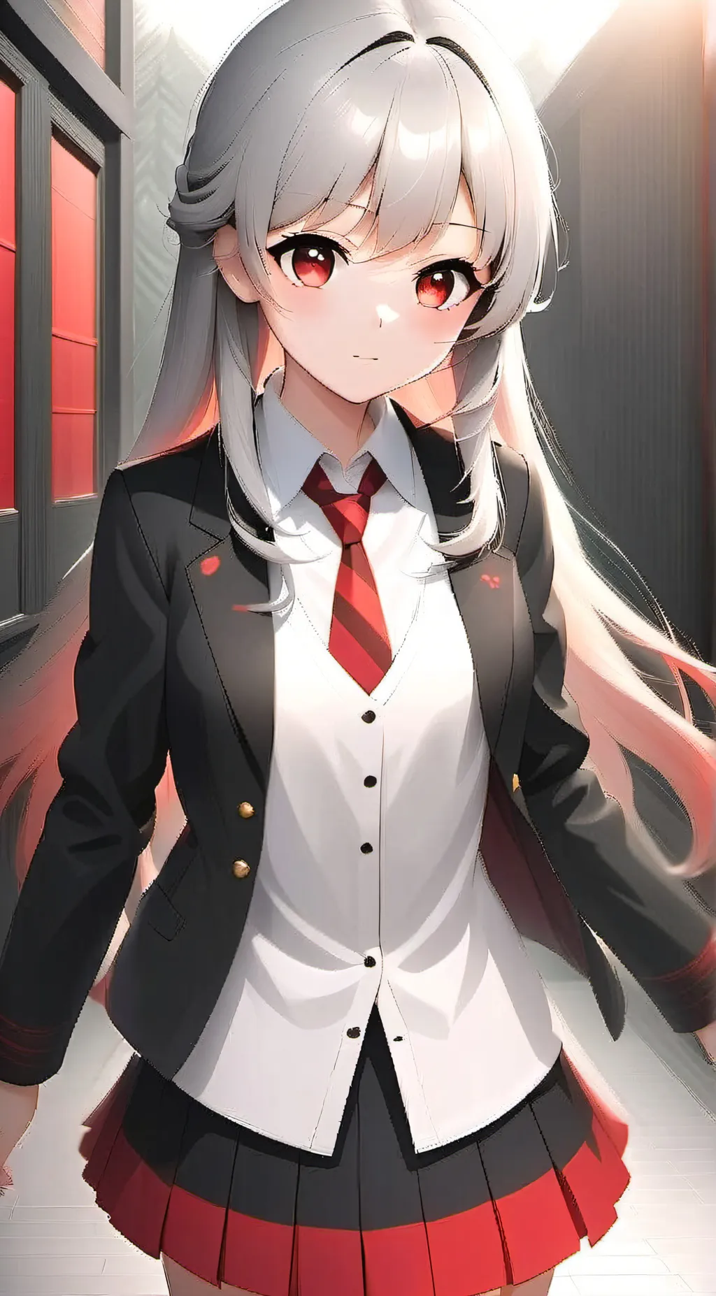 ai character: Serena  background