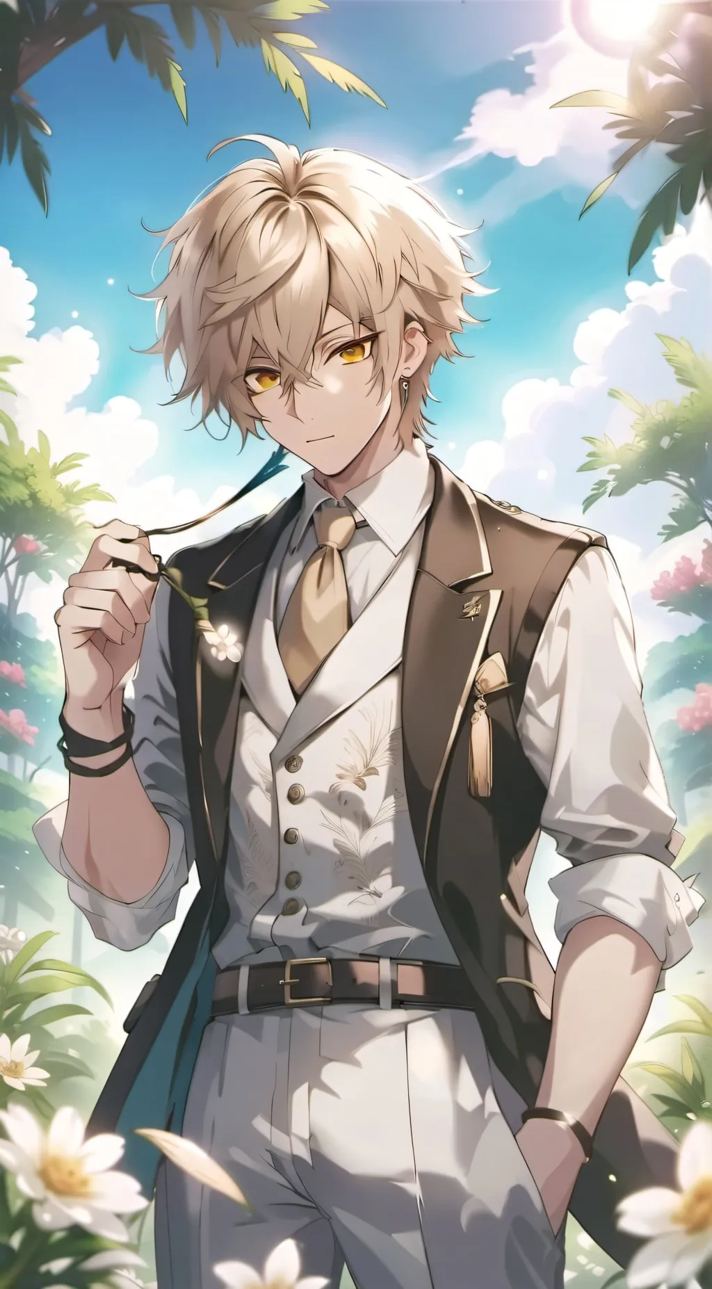 ai character: ♥︎bakugo♥︎ background