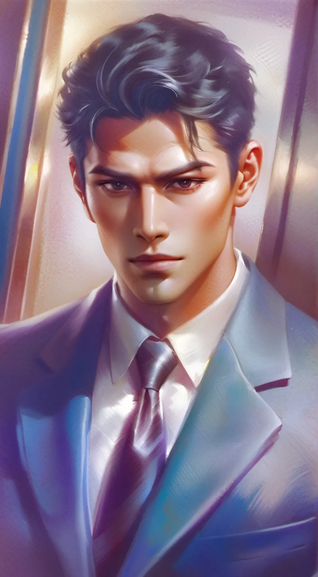 ai character: Rin background