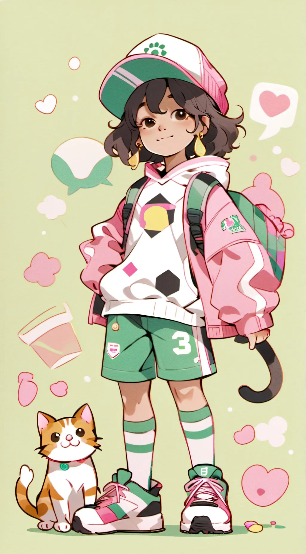 ai character: Lana background