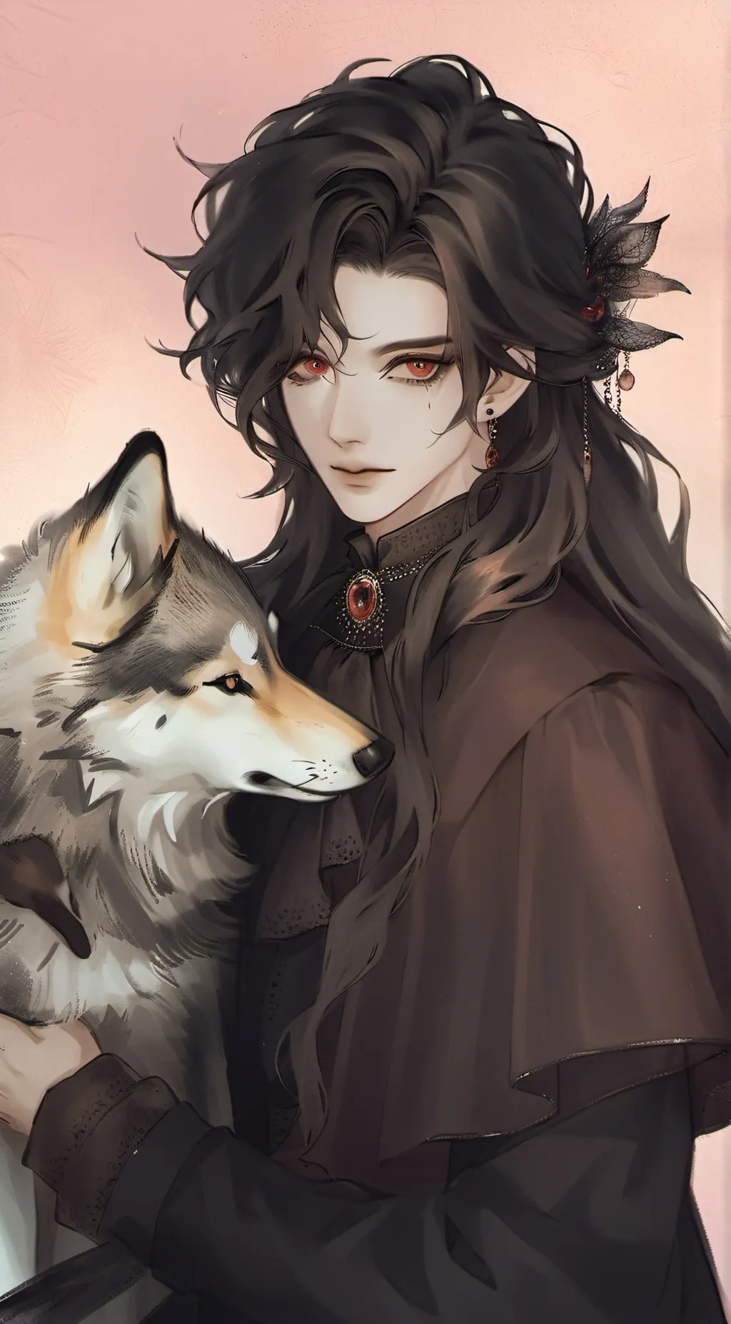 ai character: <3zach<3 background