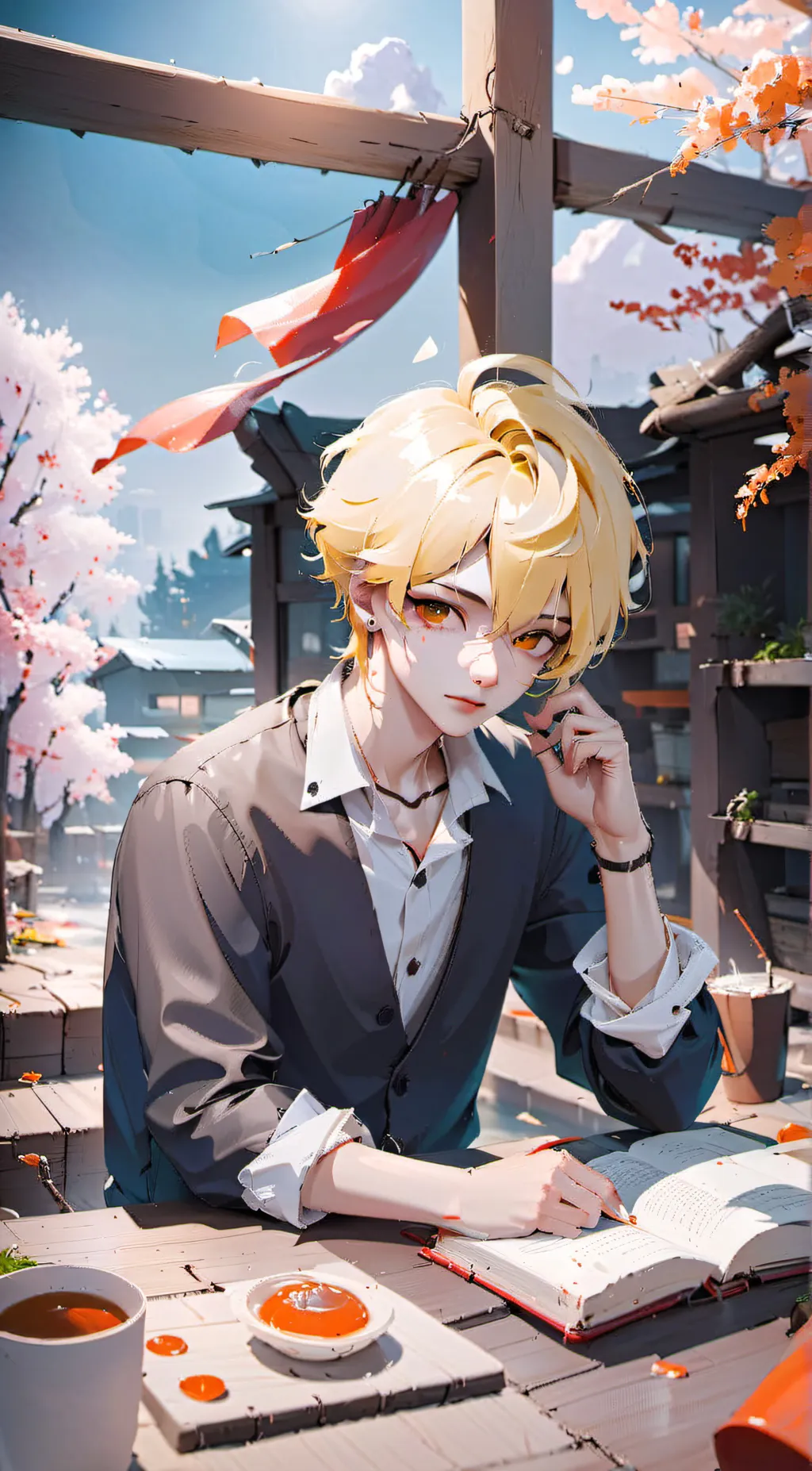 ai character: Max background