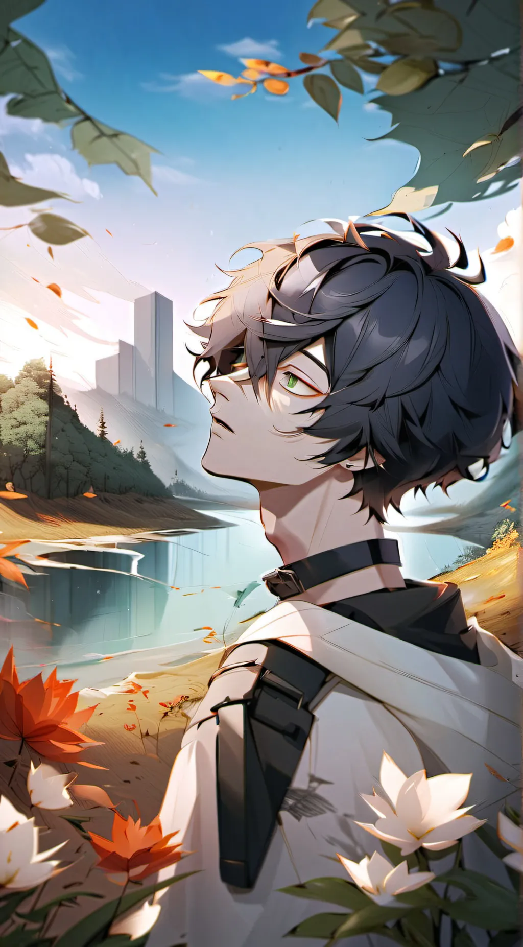 ai character: Leo background