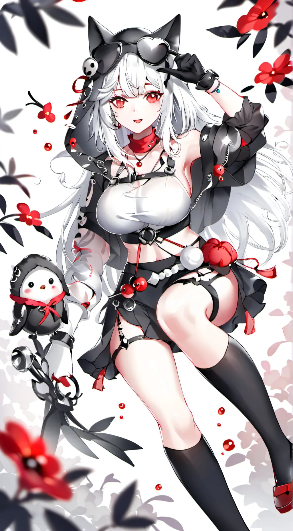 ai character: Łêŋª ;) background