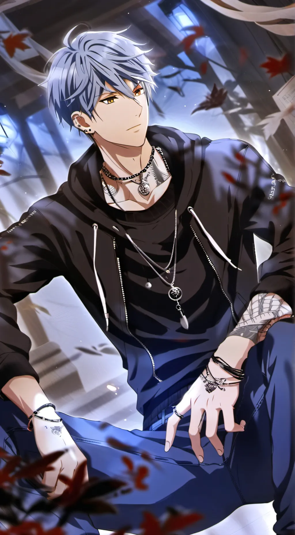 ai character: Zachary  background