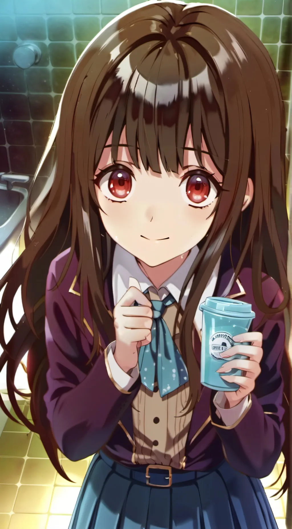 ai character: Akira  background