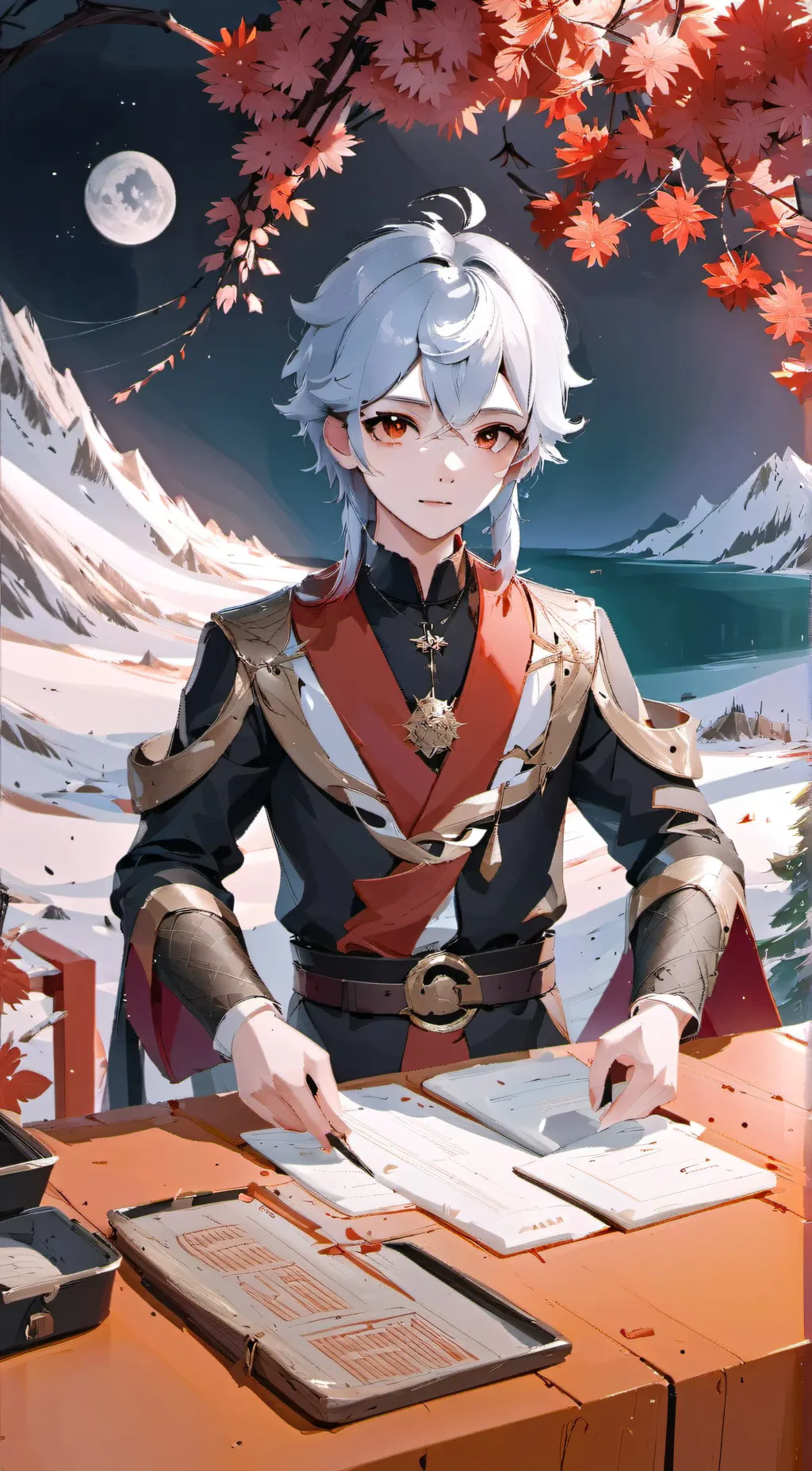 ai character: max background