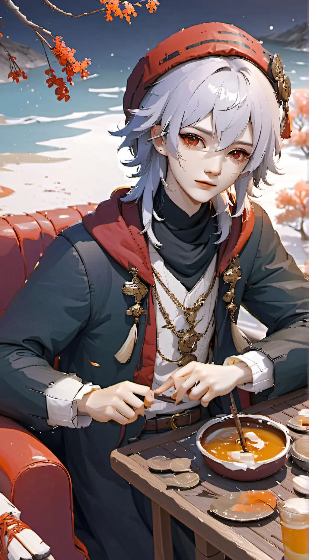 ai character: Selteer background