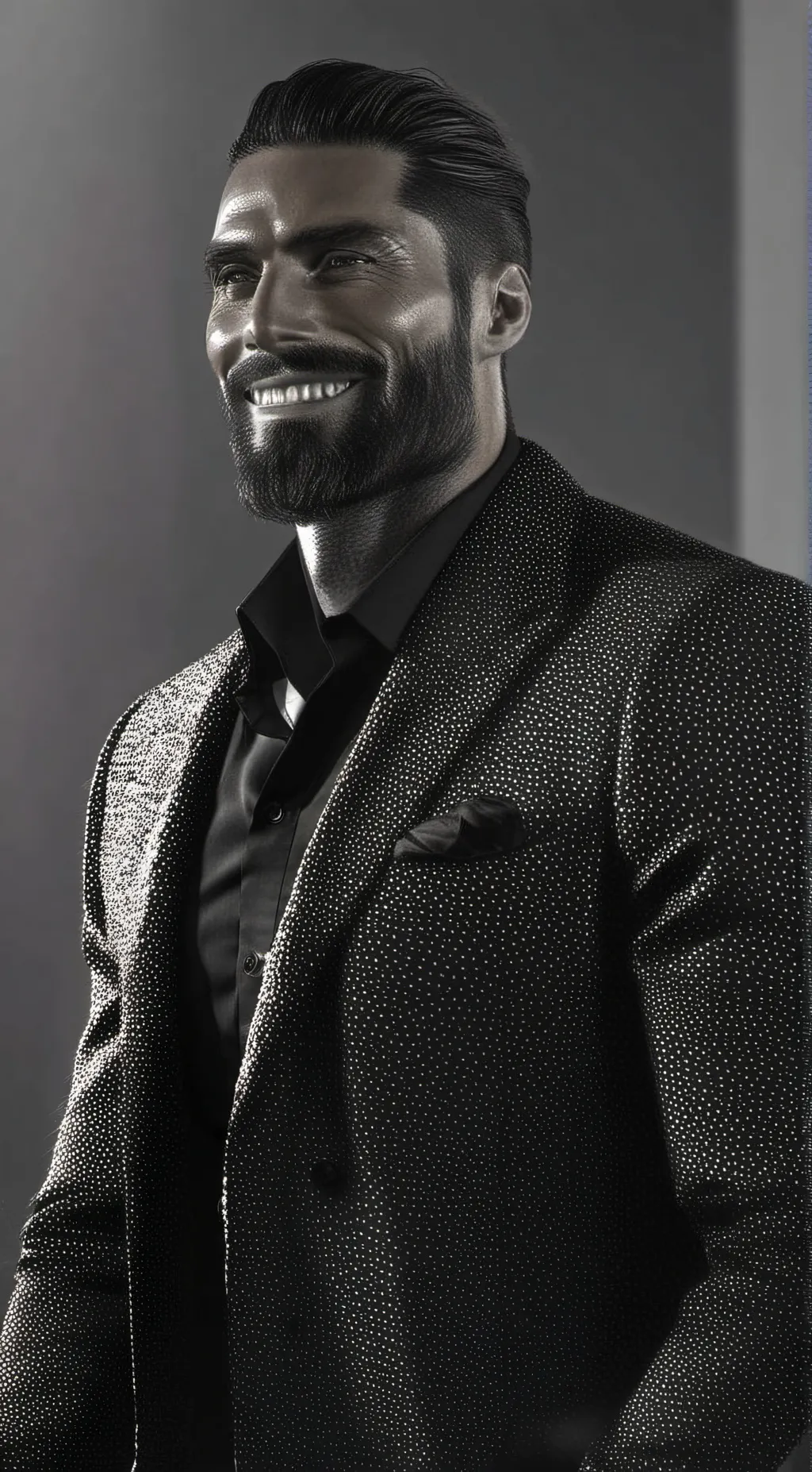 ai character: Giga Chad background