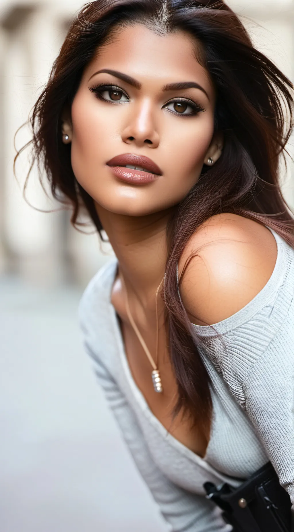 ai character: Lisa Liyes  background